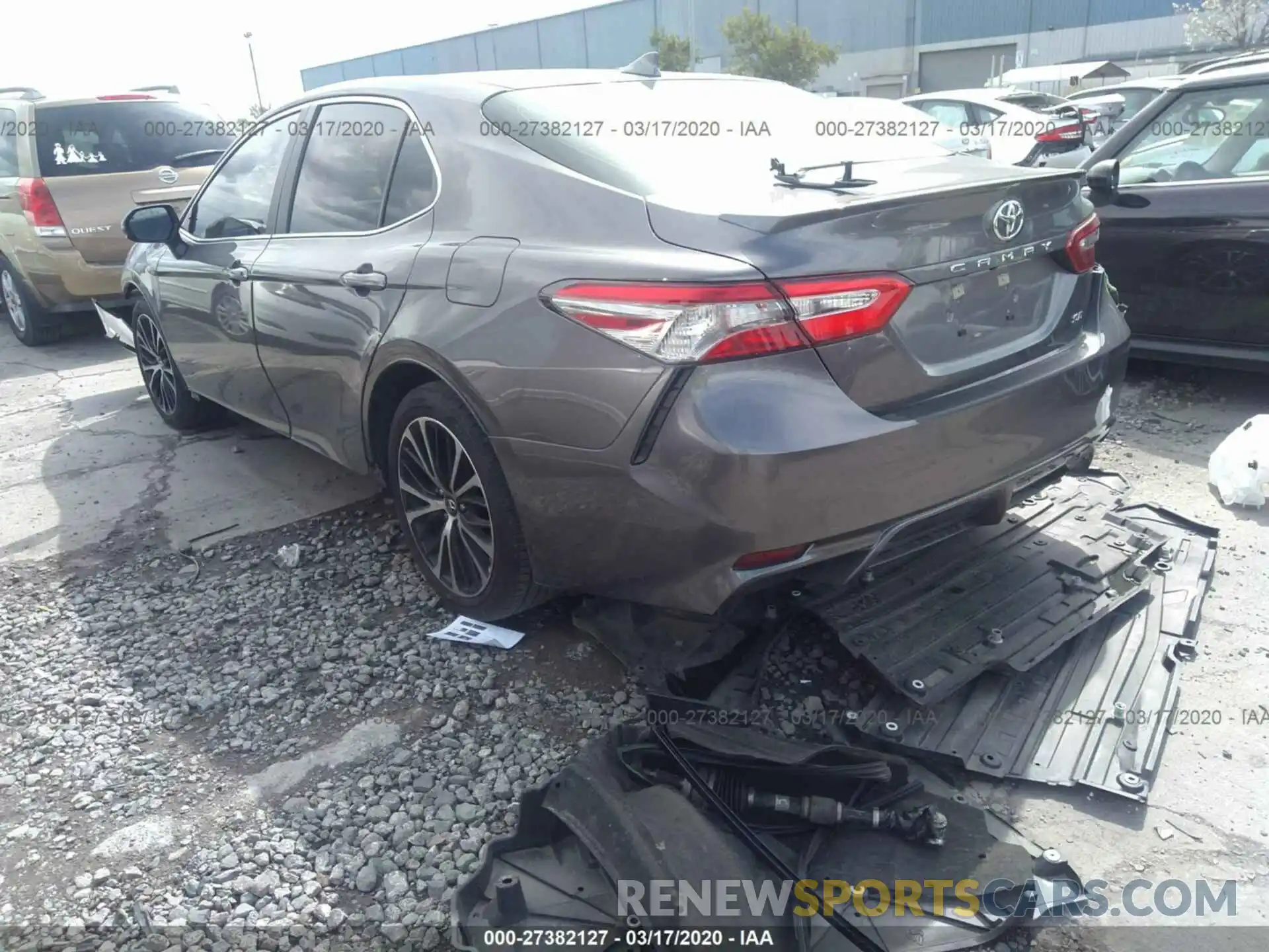 3 Photograph of a damaged car 4T1B11HK3KU792976 TOYOTA CAMRY 2019