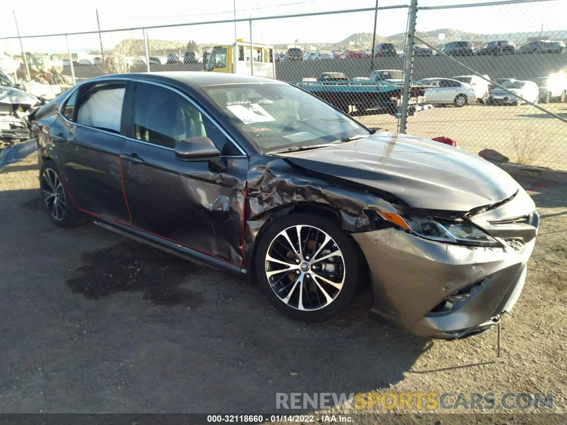 1 Photograph of a damaged car 4T1B11HK3KU792993 TOYOTA CAMRY 2019