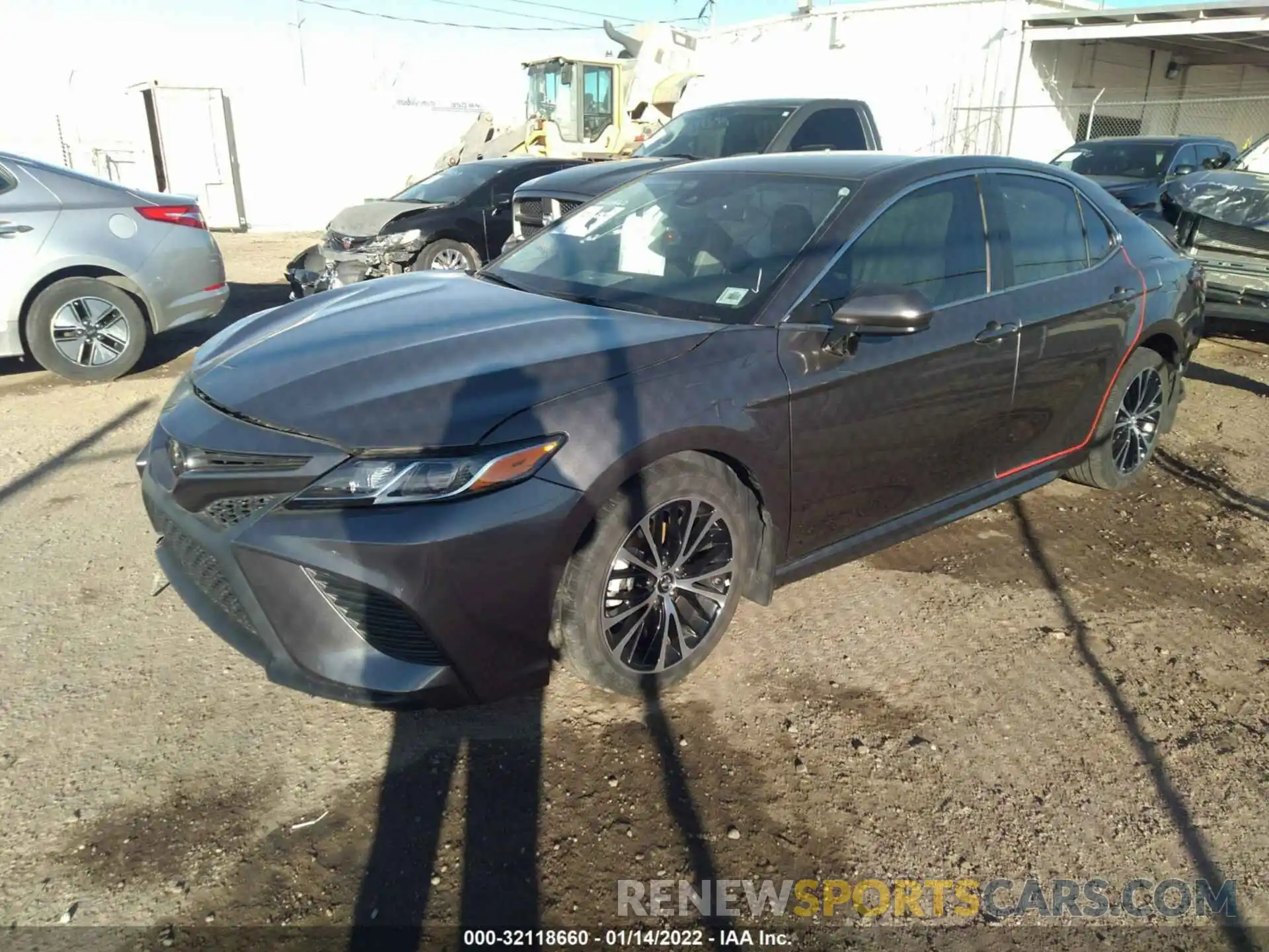 2 Photograph of a damaged car 4T1B11HK3KU792993 TOYOTA CAMRY 2019