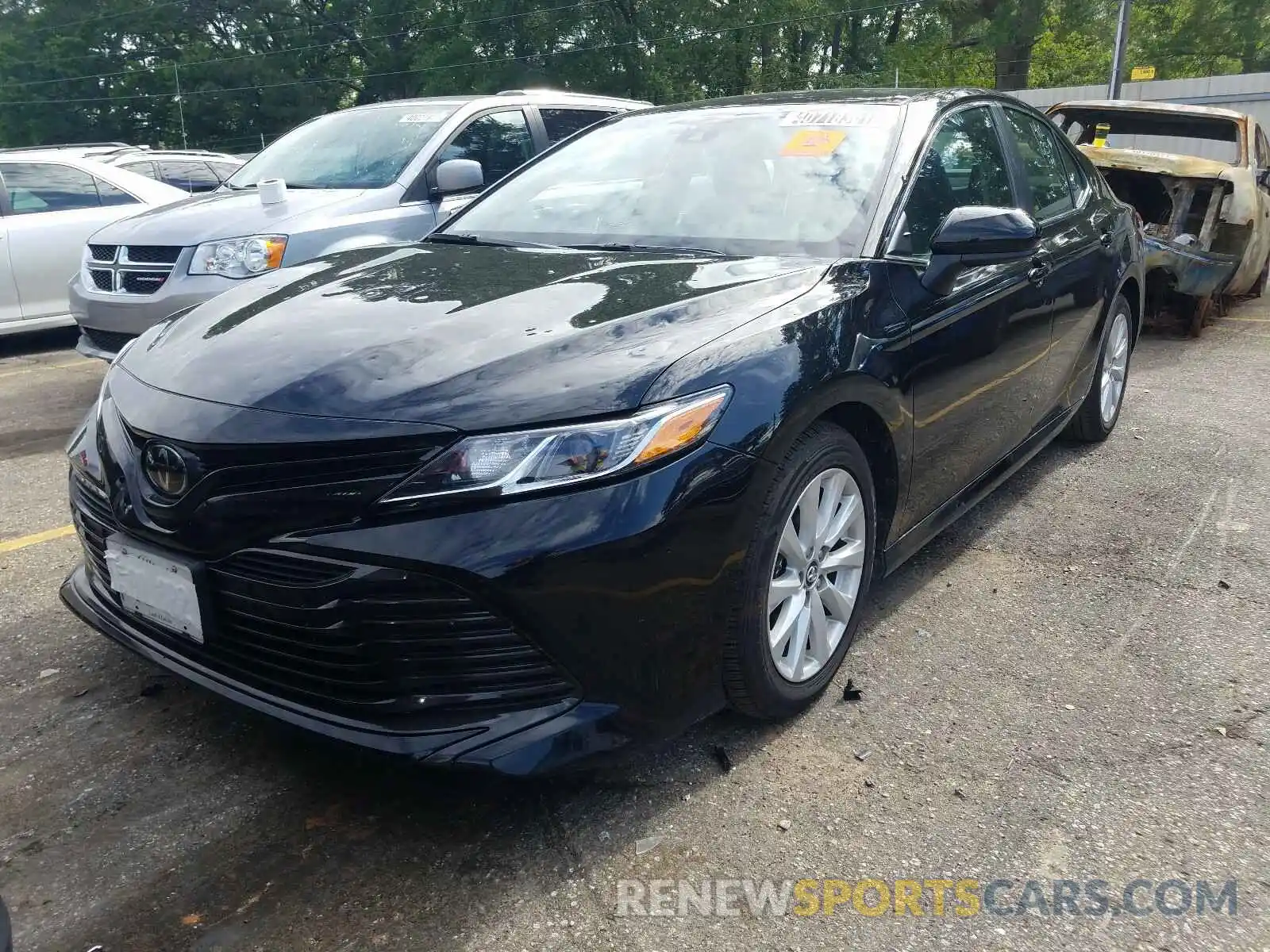 2 Photograph of a damaged car 4T1B11HK3KU793853 TOYOTA CAMRY 2019