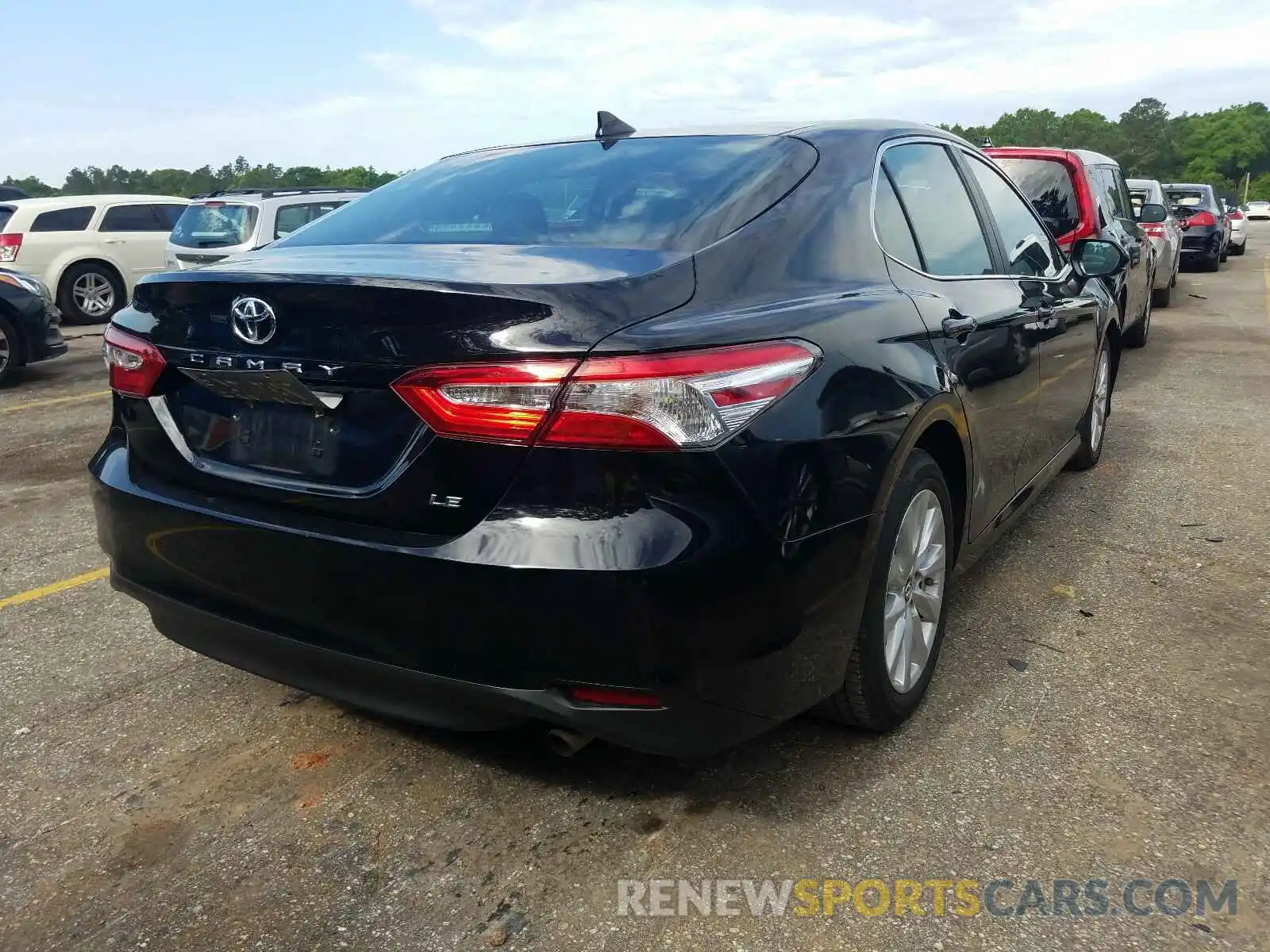 4 Photograph of a damaged car 4T1B11HK3KU793853 TOYOTA CAMRY 2019