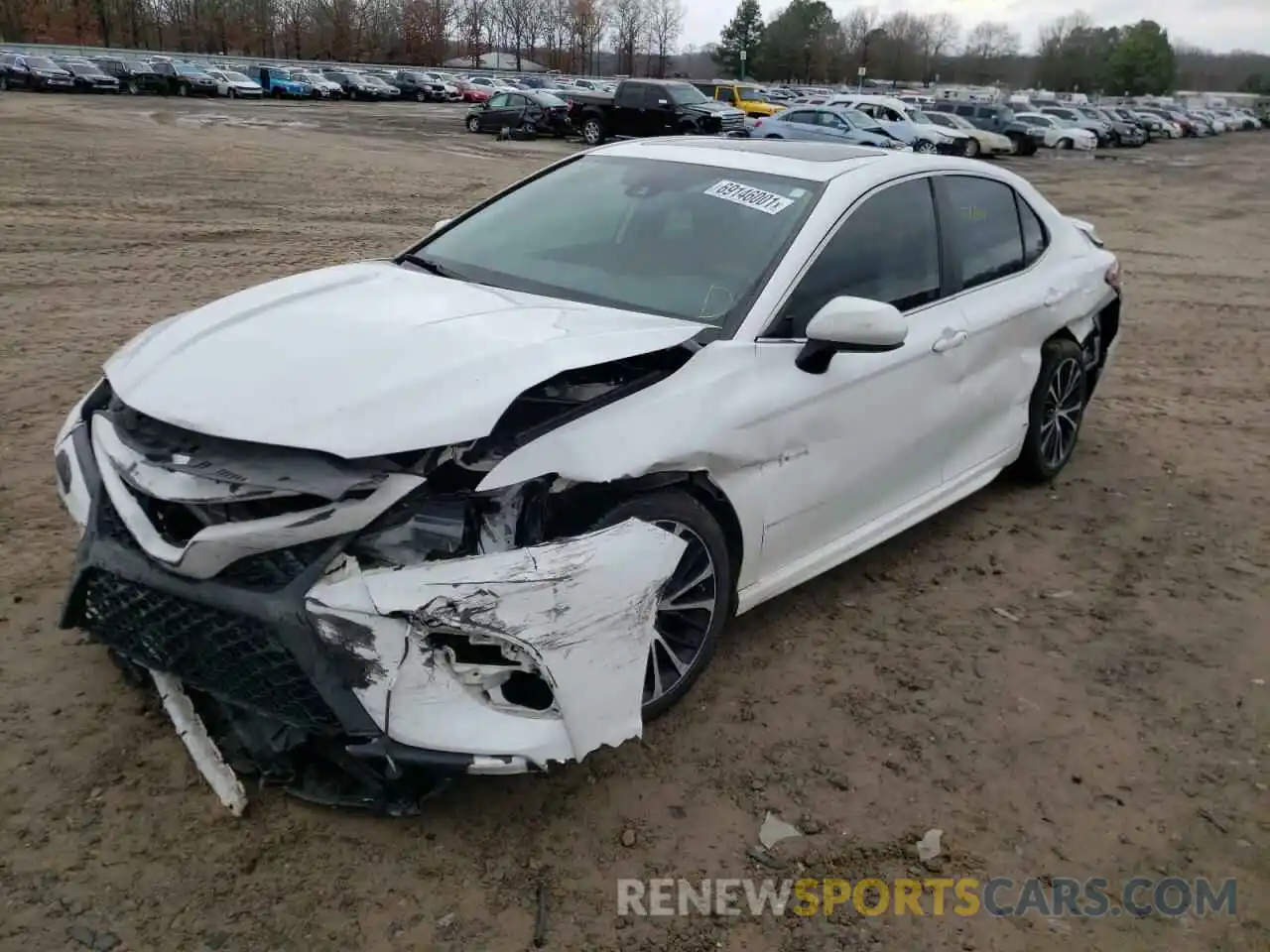 2 Photograph of a damaged car 4T1B11HK3KU794940 TOYOTA CAMRY 2019