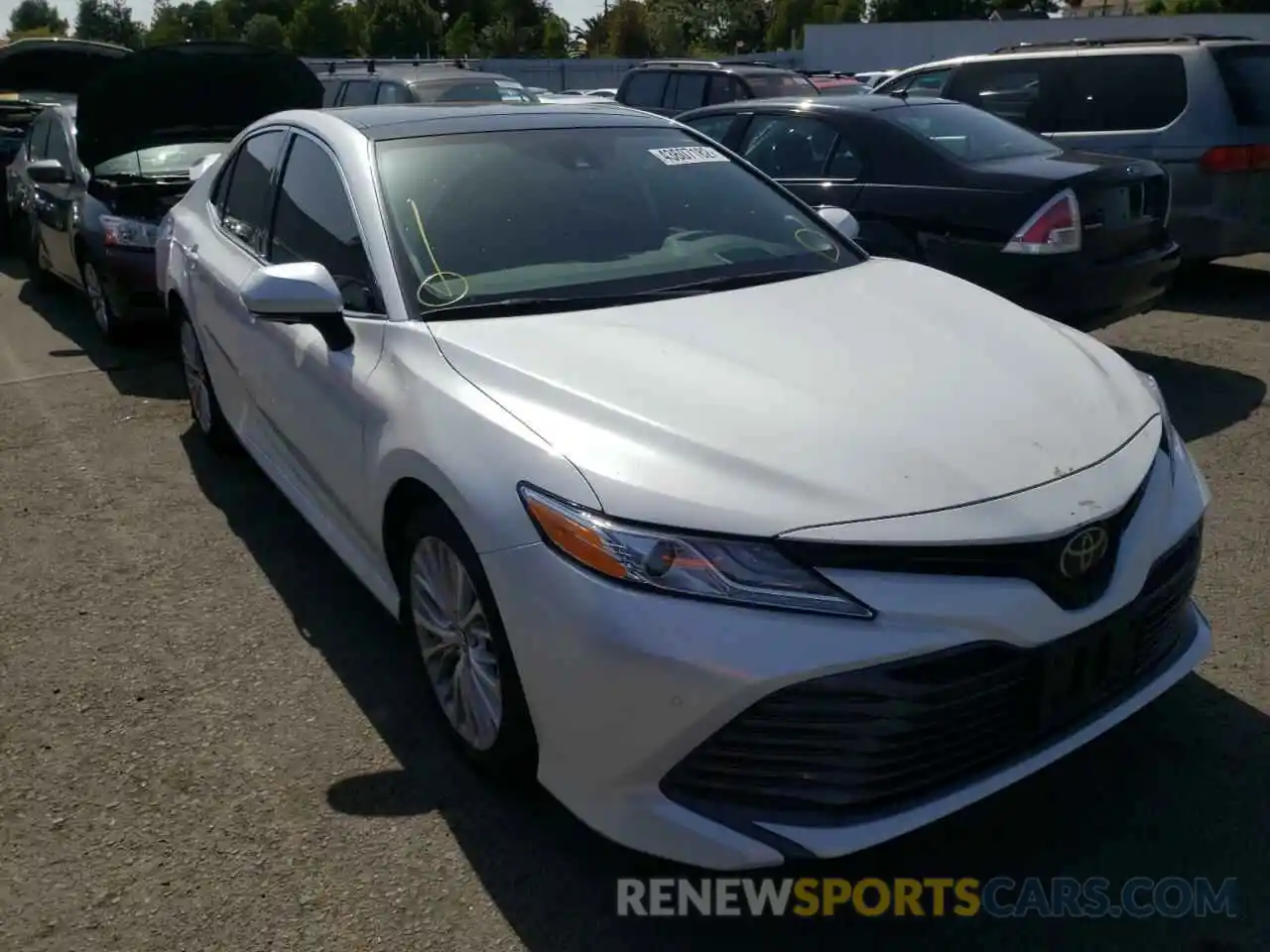 1 Photograph of a damaged car 4T1B11HK3KU795473 TOYOTA CAMRY 2019