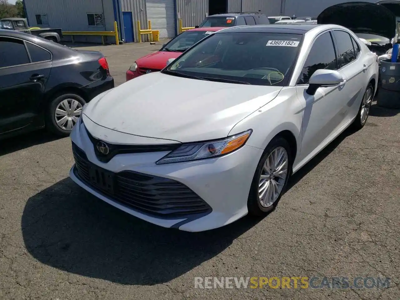 2 Photograph of a damaged car 4T1B11HK3KU795473 TOYOTA CAMRY 2019