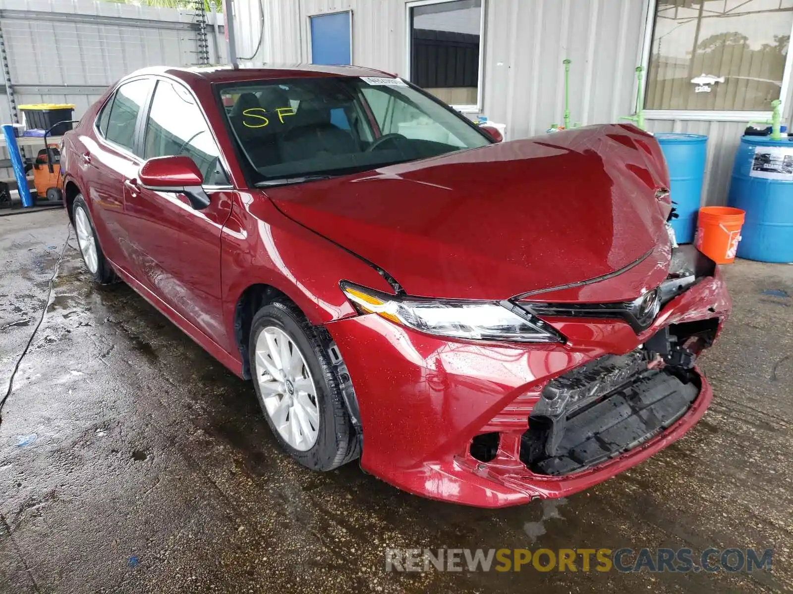 1 Photograph of a damaged car 4T1B11HK3KU797840 TOYOTA CAMRY 2019