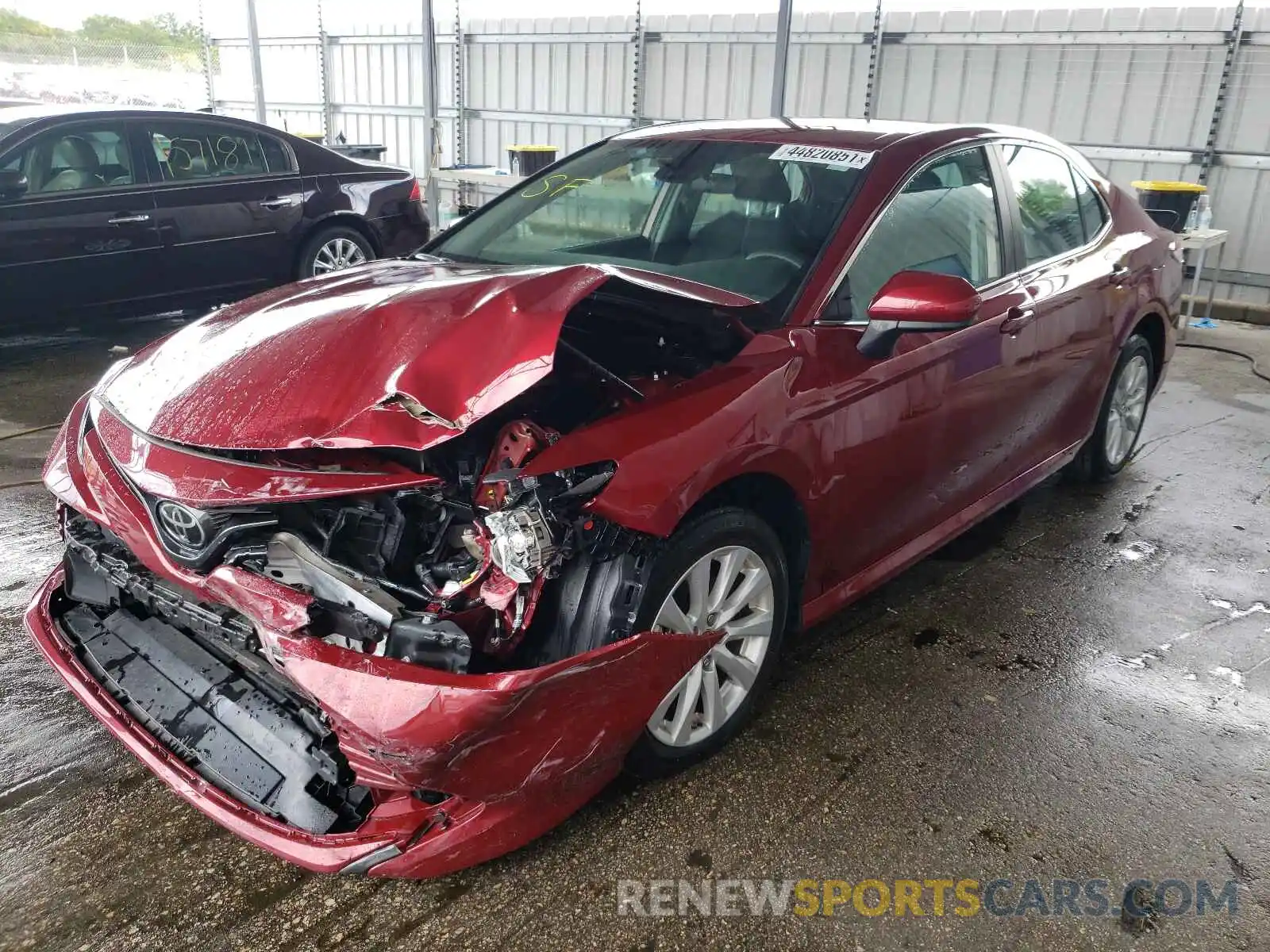 2 Photograph of a damaged car 4T1B11HK3KU797840 TOYOTA CAMRY 2019