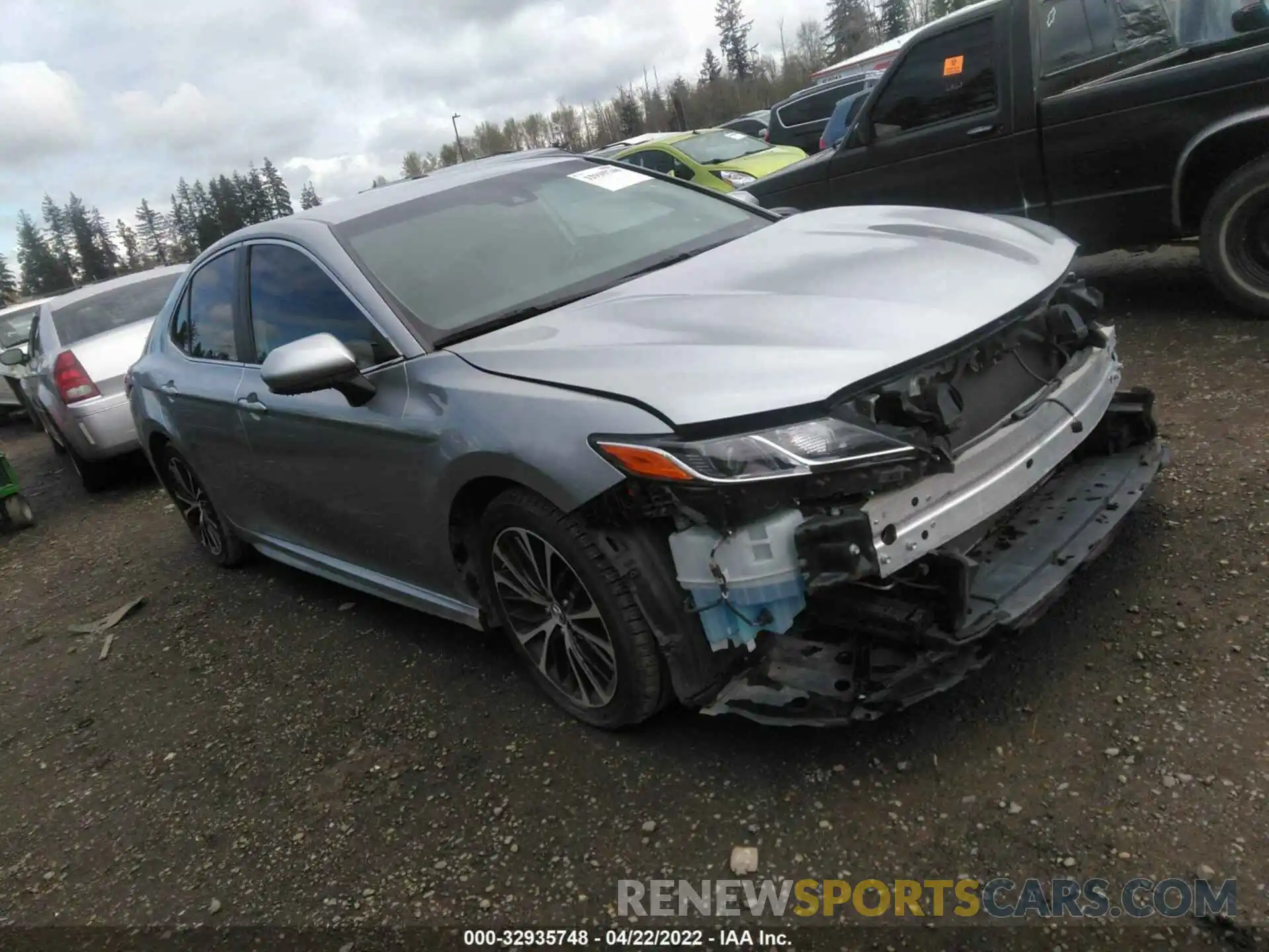 1 Photograph of a damaged car 4T1B11HK3KU797983 TOYOTA CAMRY 2019