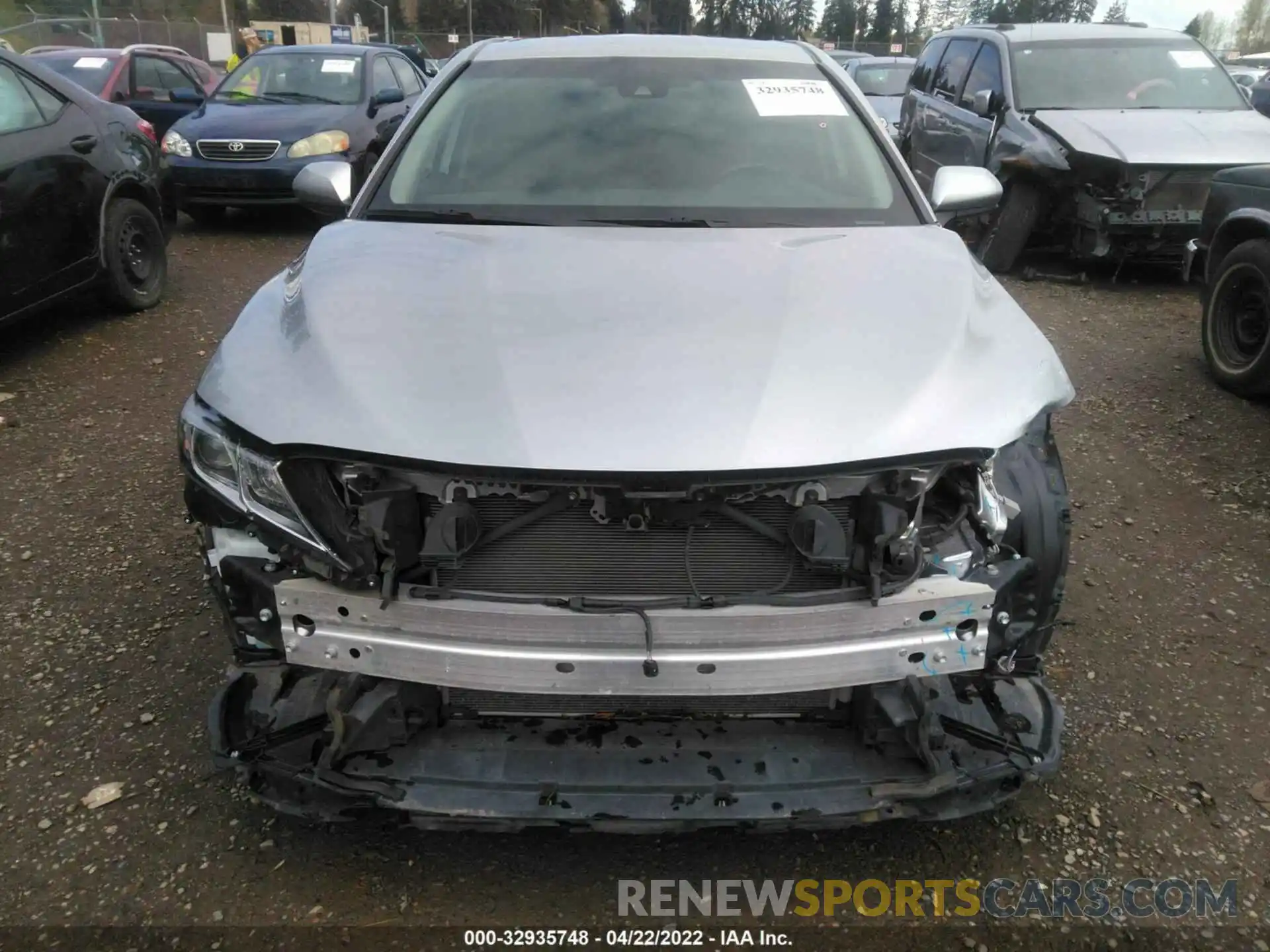 6 Photograph of a damaged car 4T1B11HK3KU797983 TOYOTA CAMRY 2019