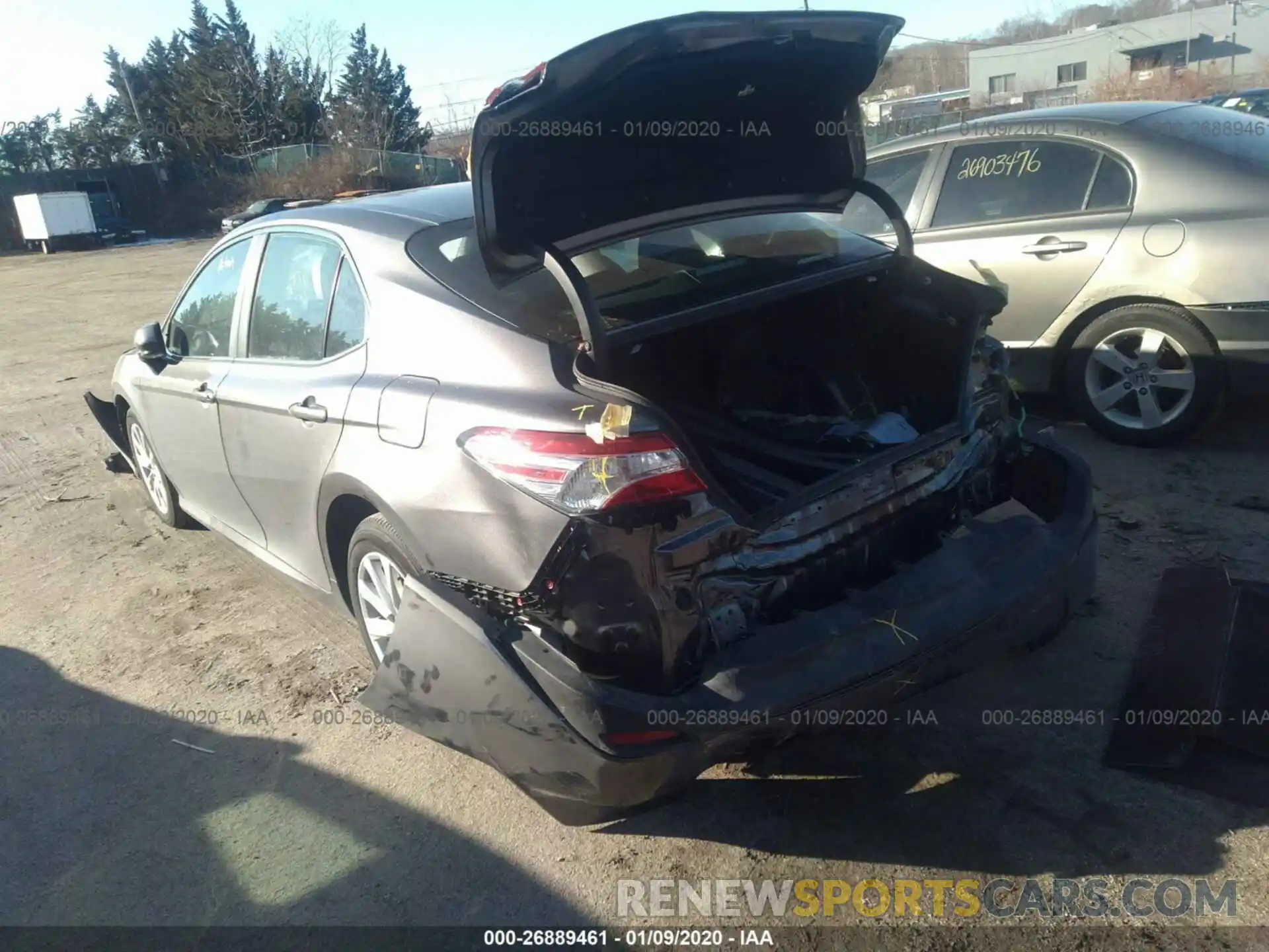 3 Photograph of a damaged car 4T1B11HK3KU799314 TOYOTA CAMRY 2019