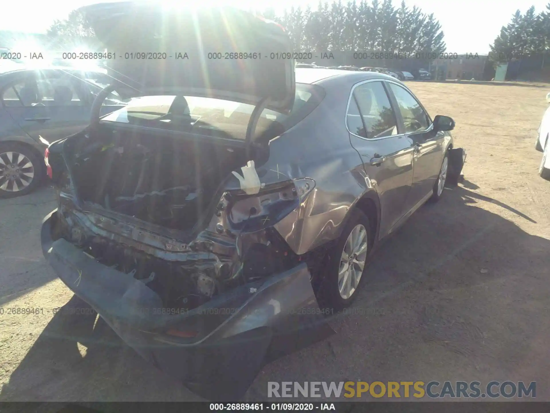 4 Photograph of a damaged car 4T1B11HK3KU799314 TOYOTA CAMRY 2019