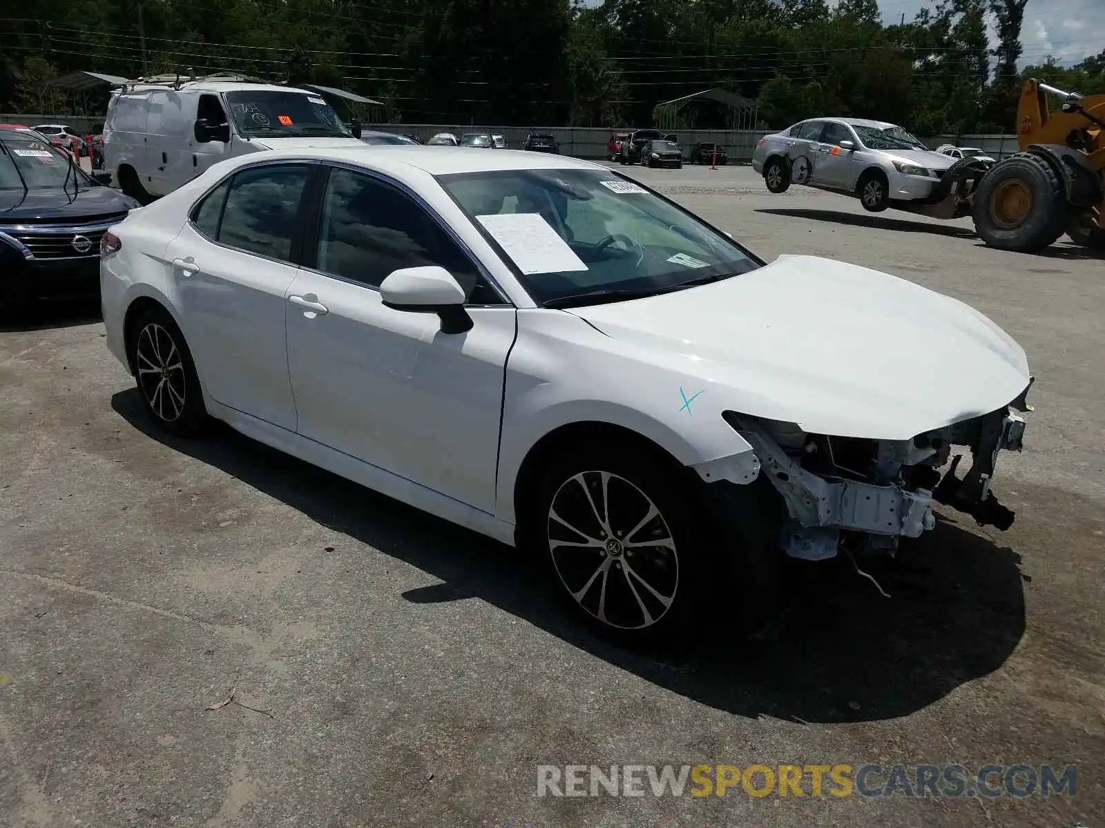 1 Photograph of a damaged car 4T1B11HK3KU800784 TOYOTA CAMRY 2019