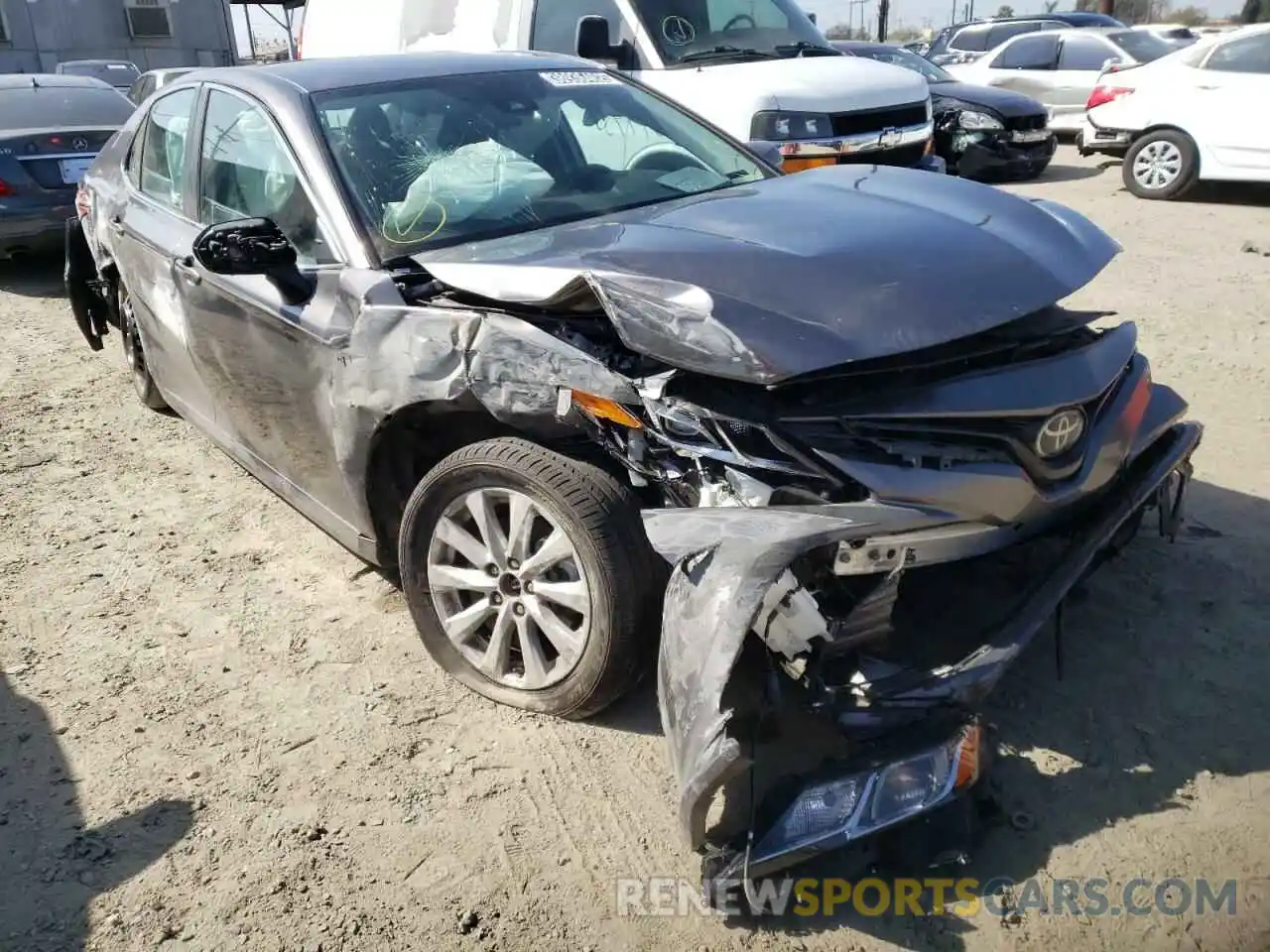 1 Photograph of a damaged car 4T1B11HK3KU801207 TOYOTA CAMRY 2019