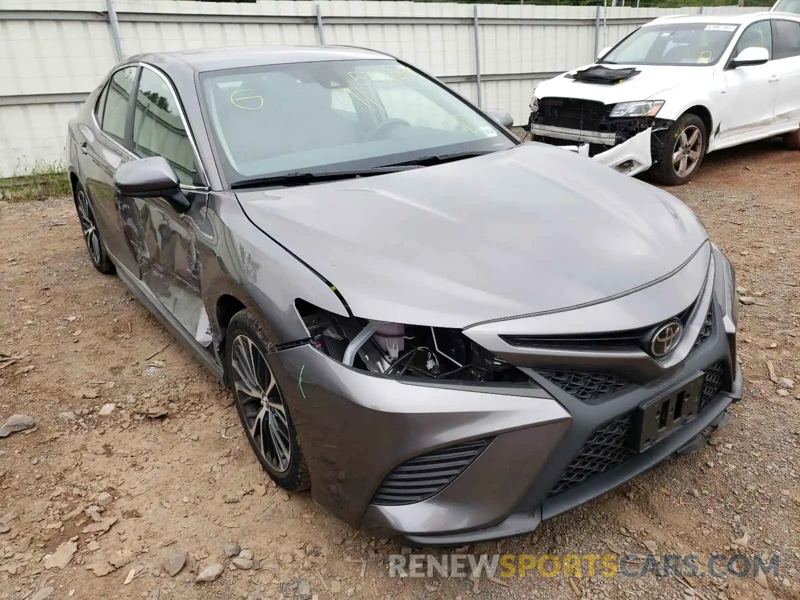 1 Photograph of a damaged car 4T1B11HK3KU801272 TOYOTA CAMRY 2019