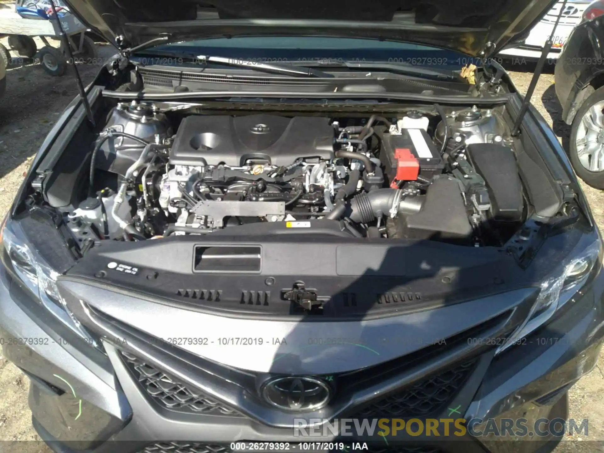 10 Photograph of a damaged car 4T1B11HK3KU801336 TOYOTA CAMRY 2019