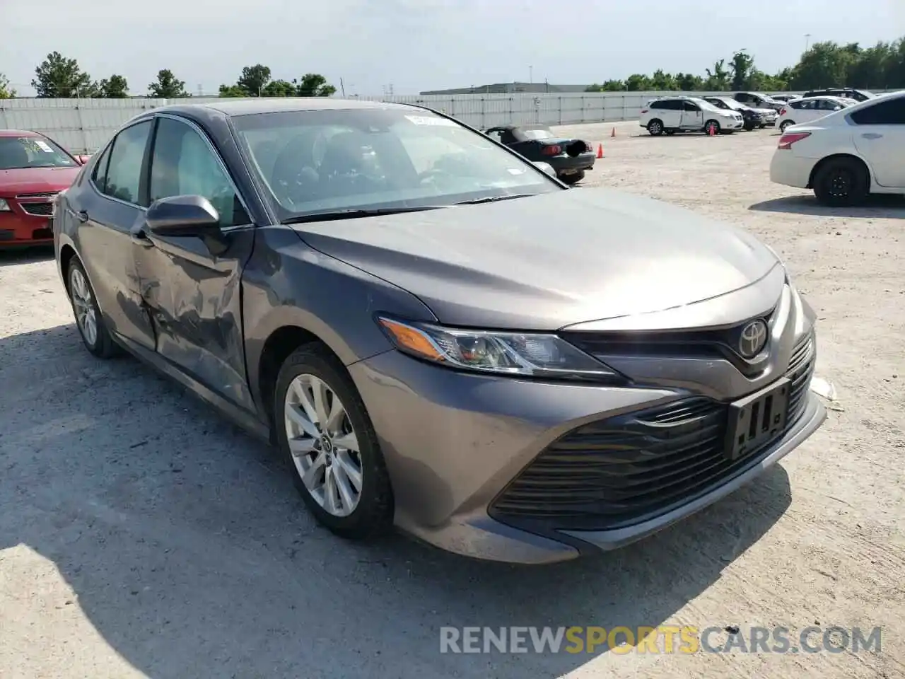 1 Photograph of a damaged car 4T1B11HK3KU801787 TOYOTA CAMRY 2019