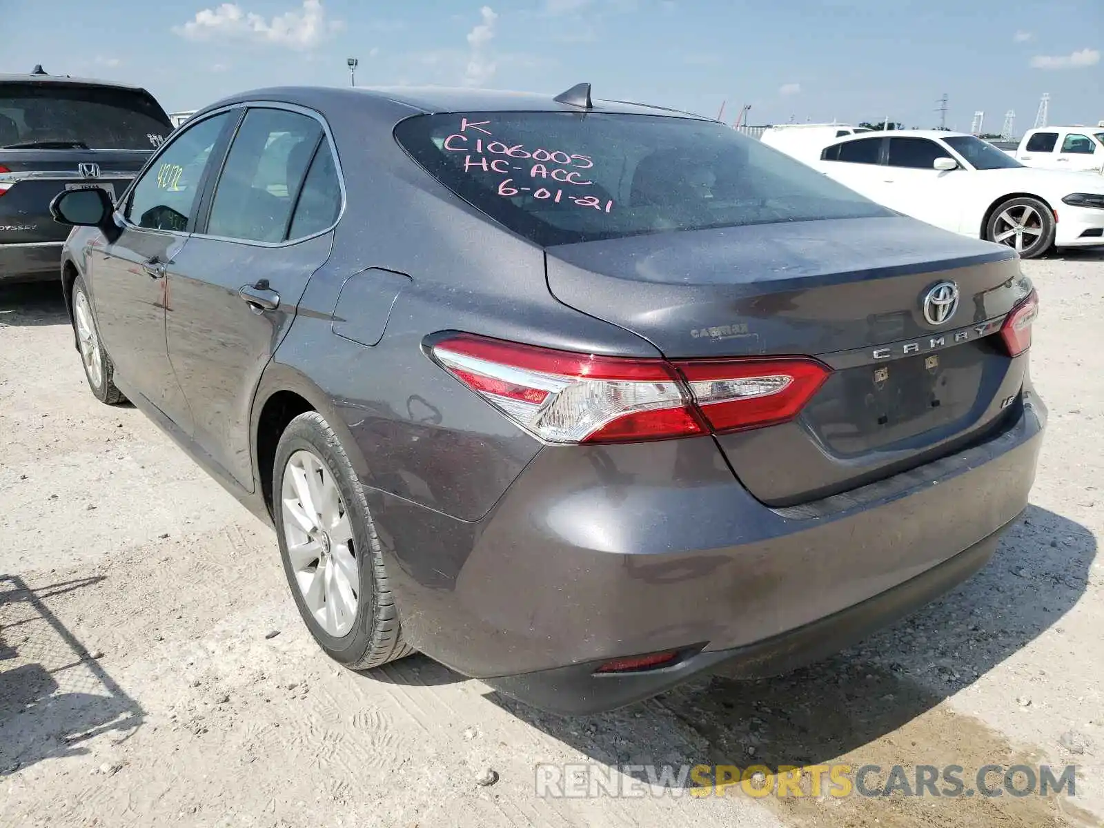 3 Photograph of a damaged car 4T1B11HK3KU801787 TOYOTA CAMRY 2019