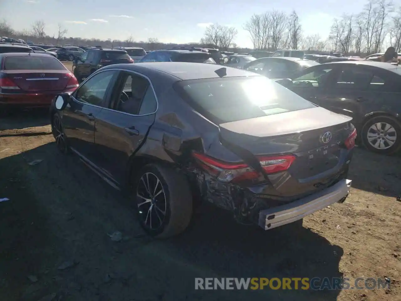 3 Photograph of a damaged car 4T1B11HK3KU801840 TOYOTA CAMRY 2019