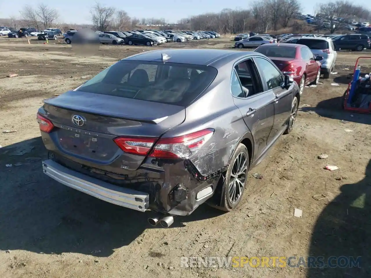 4 Photograph of a damaged car 4T1B11HK3KU801840 TOYOTA CAMRY 2019