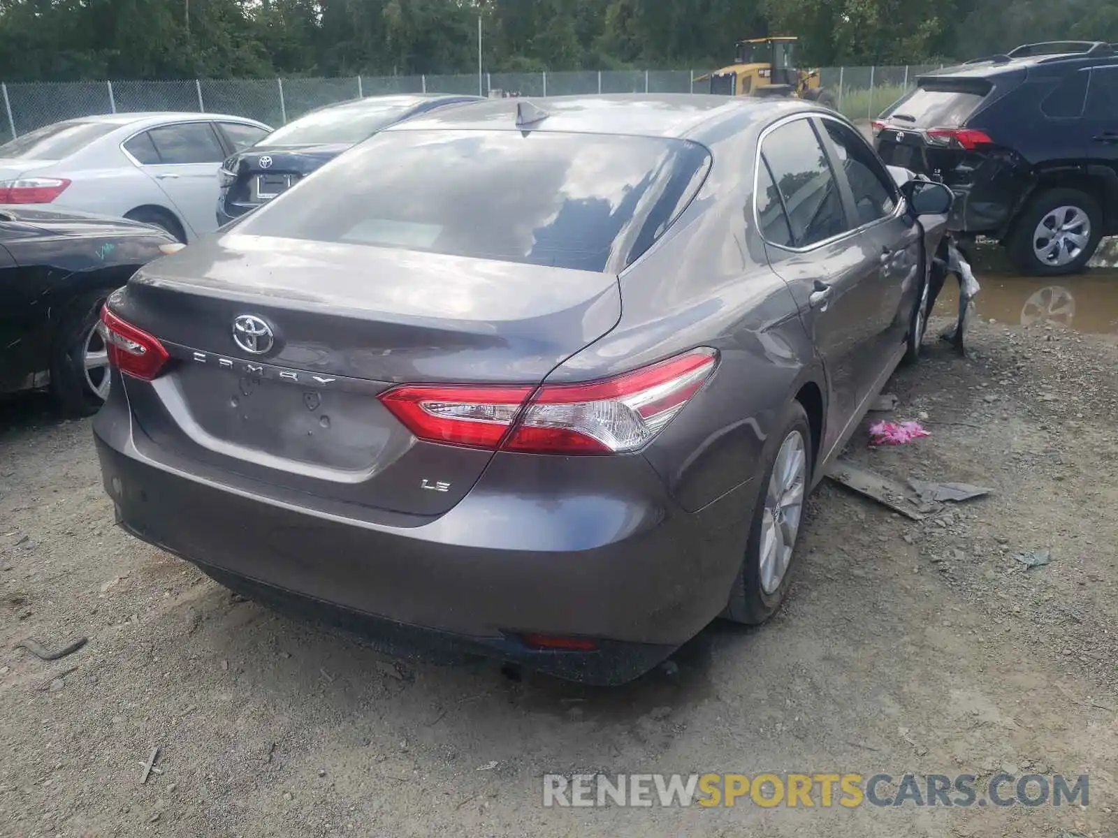 4 Photograph of a damaged car 4T1B11HK3KU801871 TOYOTA CAMRY 2019