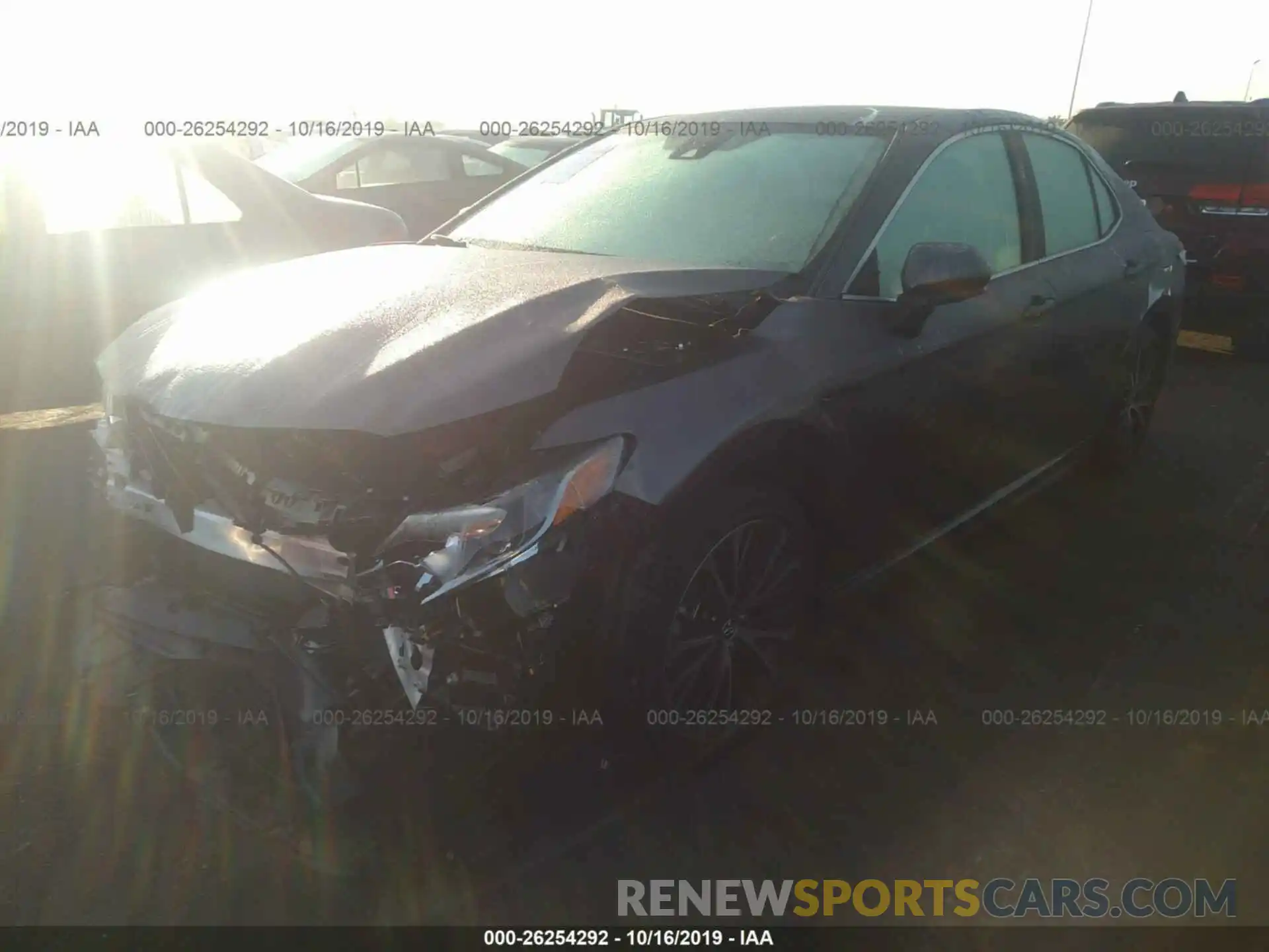 2 Photograph of a damaged car 4T1B11HK3KU802664 TOYOTA CAMRY 2019