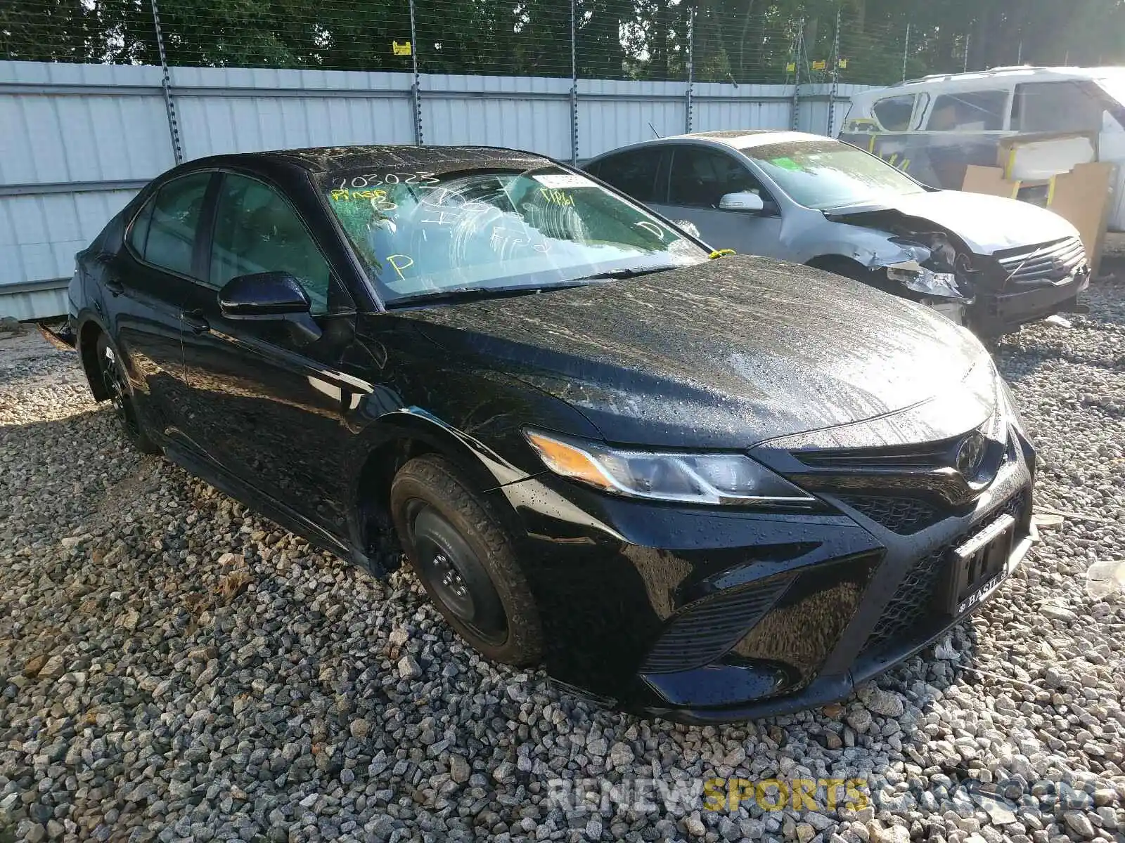 1 Photograph of a damaged car 4T1B11HK3KU803023 TOYOTA CAMRY 2019