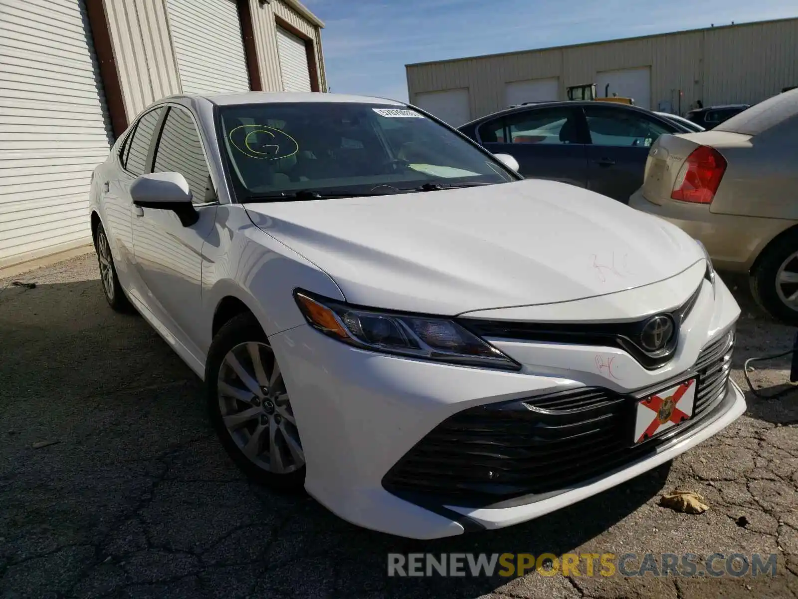 1 Photograph of a damaged car 4T1B11HK3KU803099 TOYOTA CAMRY 2019