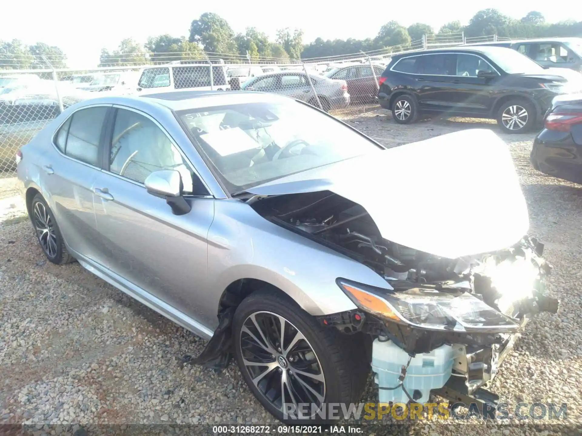 1 Photograph of a damaged car 4T1B11HK3KU803913 TOYOTA CAMRY 2019