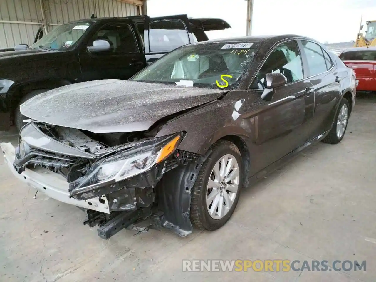 2 Photograph of a damaged car 4T1B11HK3KU804298 TOYOTA CAMRY 2019