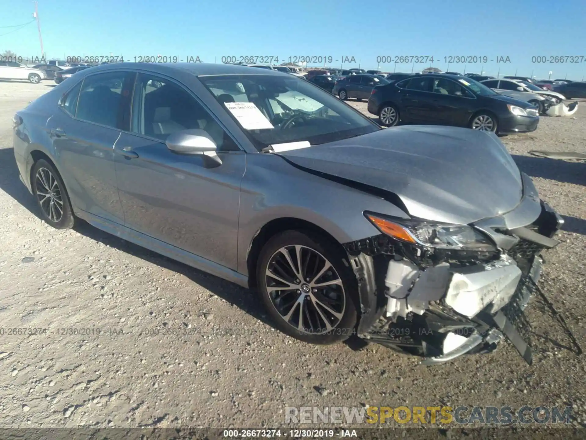 1 Photograph of a damaged car 4T1B11HK3KU805466 TOYOTA CAMRY 2019