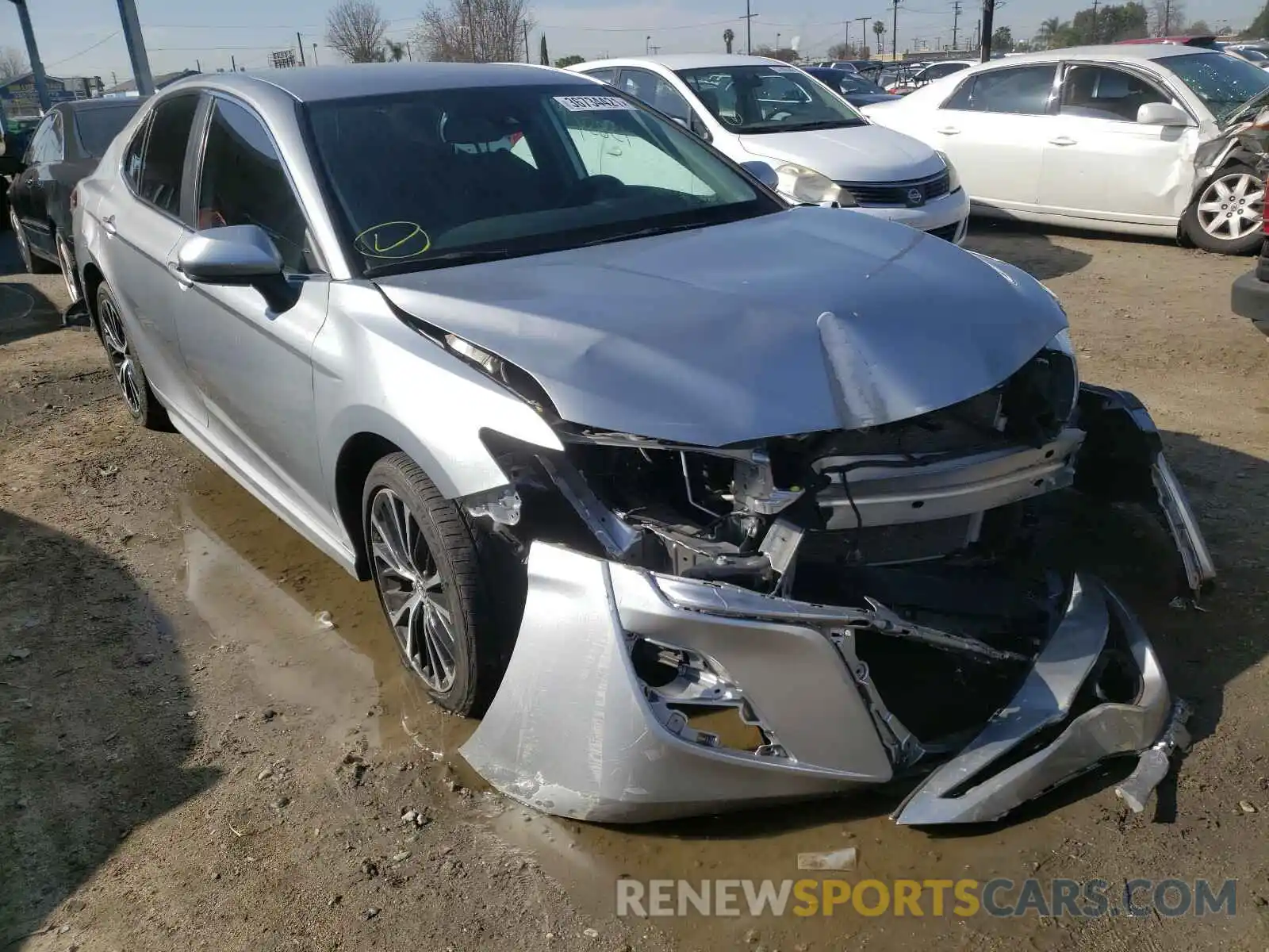 1 Photograph of a damaged car 4T1B11HK3KU805709 TOYOTA CAMRY 2019