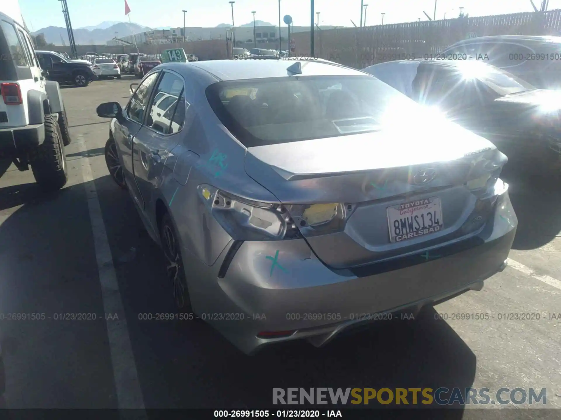 3 Photograph of a damaged car 4T1B11HK3KU805953 TOYOTA CAMRY 2019