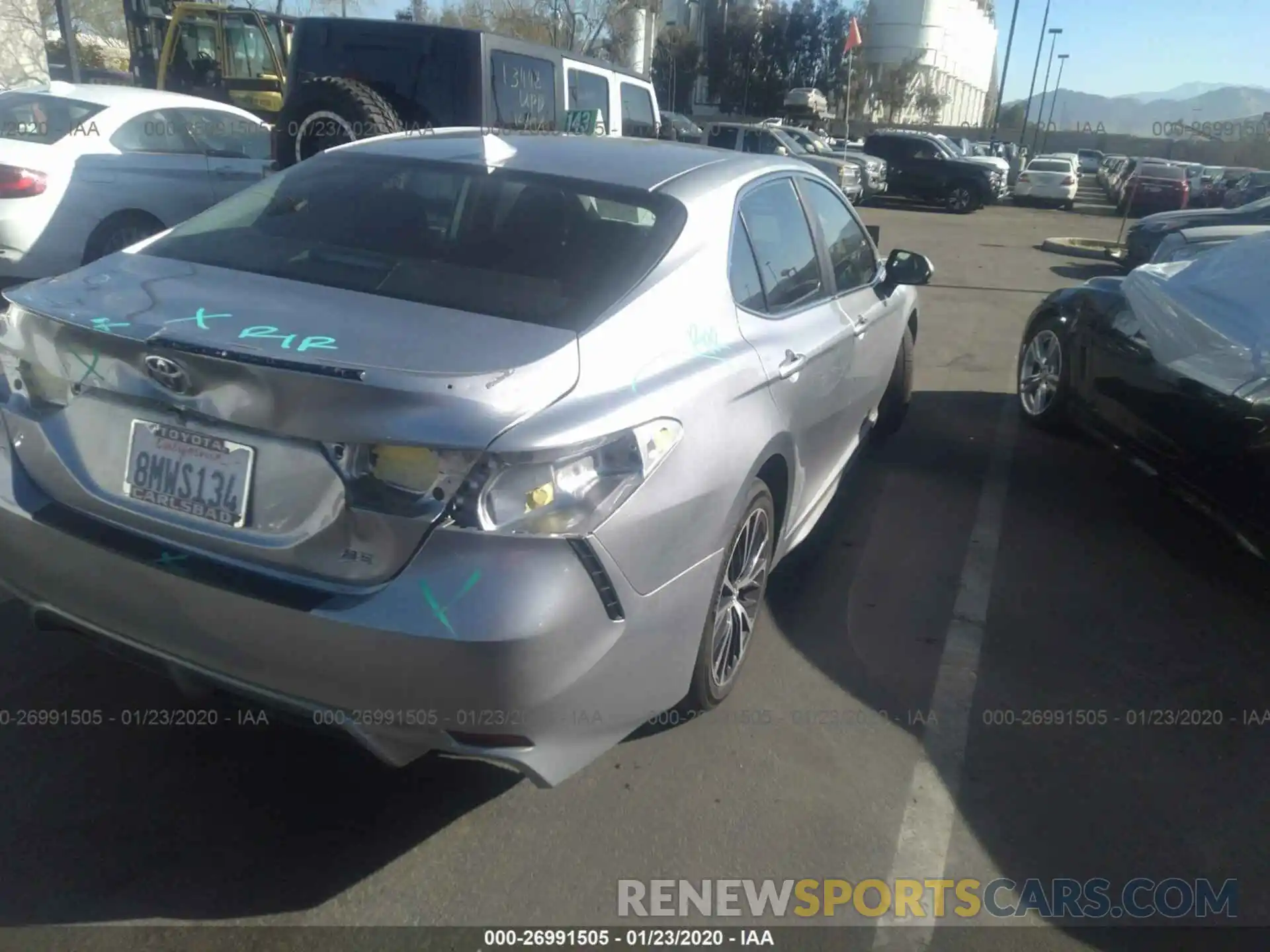 4 Photograph of a damaged car 4T1B11HK3KU805953 TOYOTA CAMRY 2019