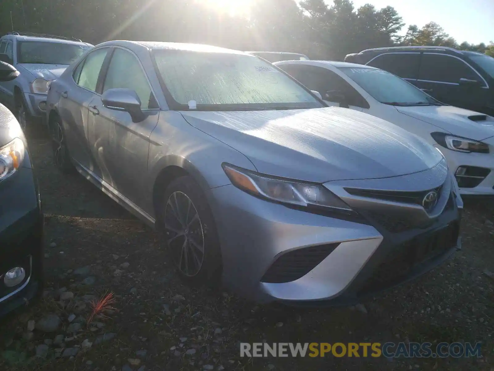 1 Photograph of a damaged car 4T1B11HK3KU806634 TOYOTA CAMRY 2019