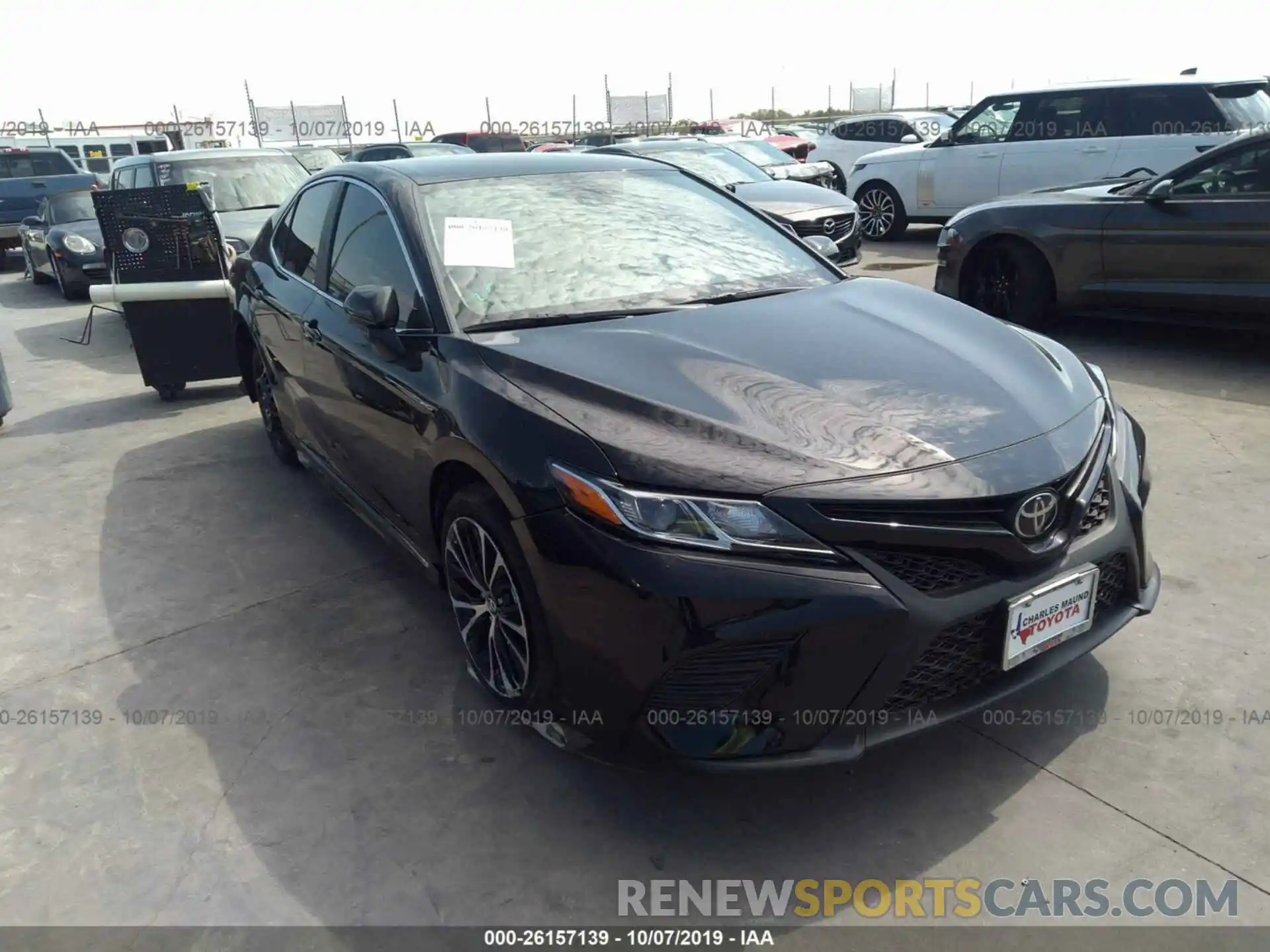 1 Photograph of a damaged car 4T1B11HK3KU807444 TOYOTA CAMRY 2019