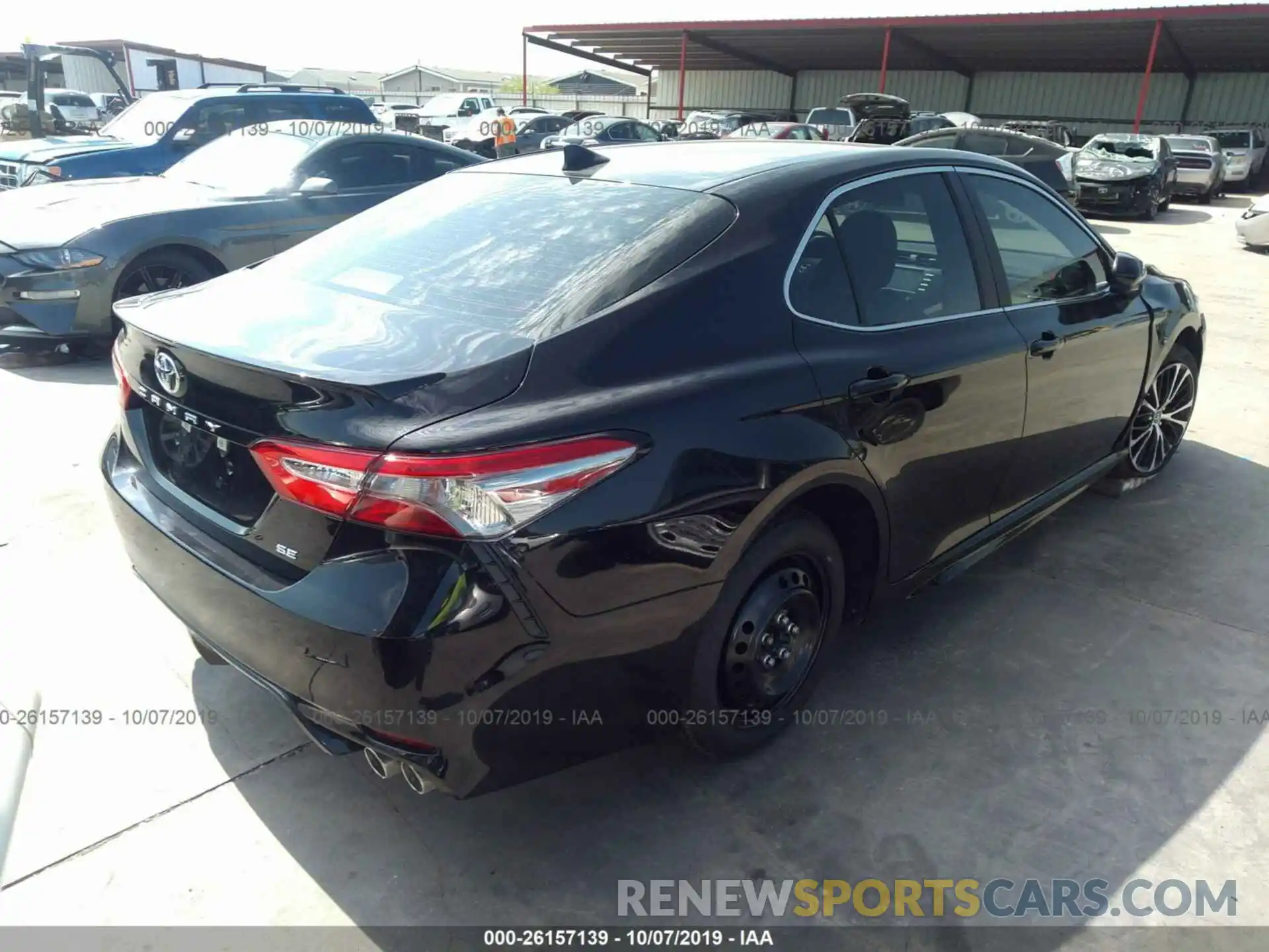 4 Photograph of a damaged car 4T1B11HK3KU807444 TOYOTA CAMRY 2019