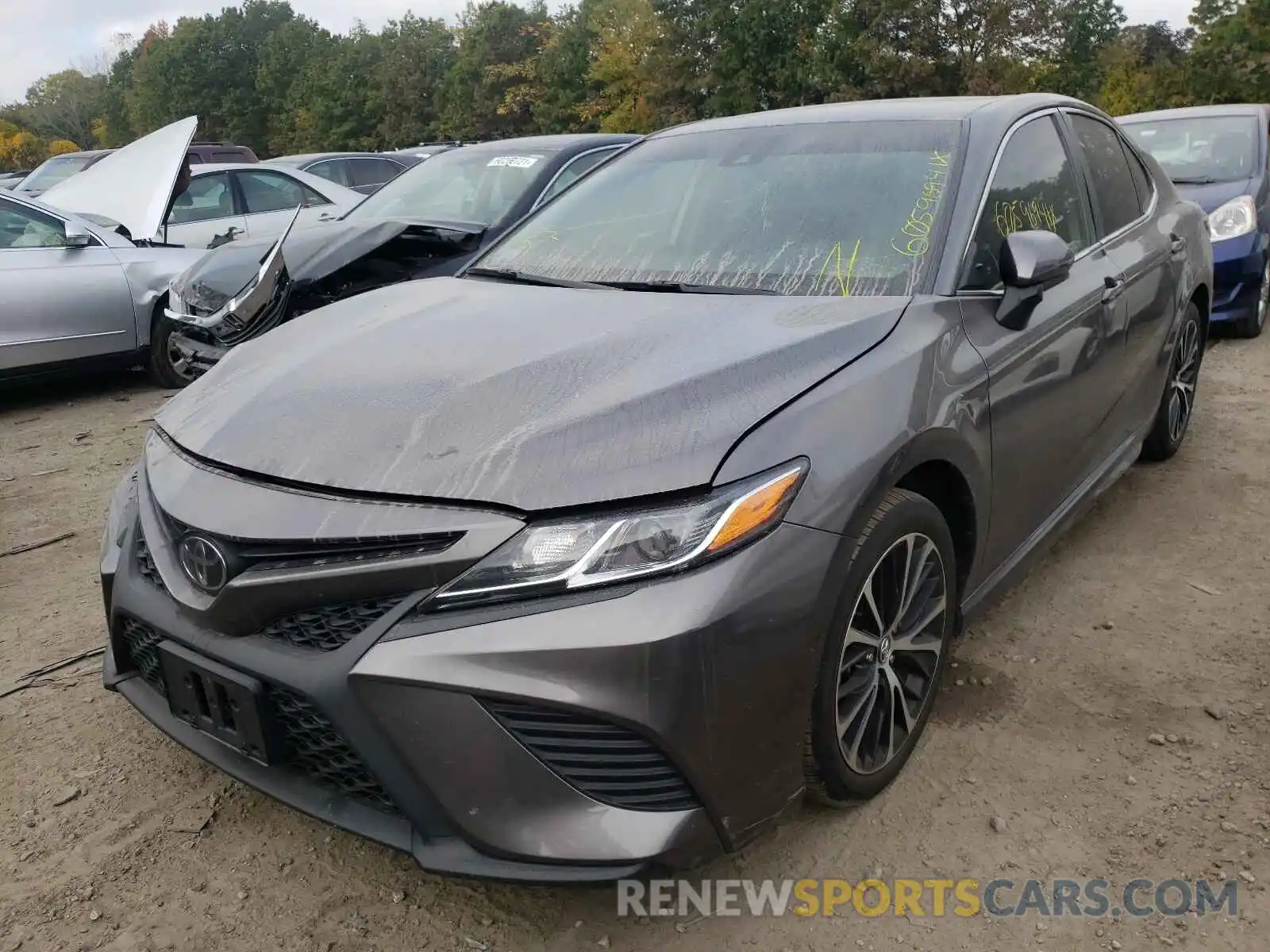 2 Photograph of a damaged car 4T1B11HK3KU807461 TOYOTA CAMRY 2019