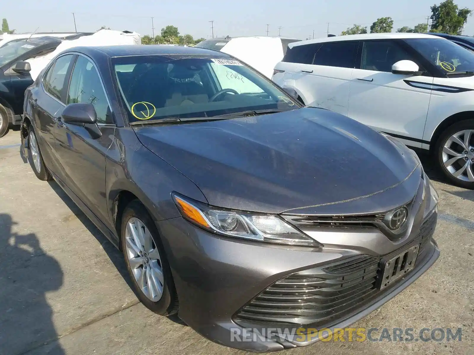 1 Photograph of a damaged car 4T1B11HK3KU807668 TOYOTA CAMRY 2019