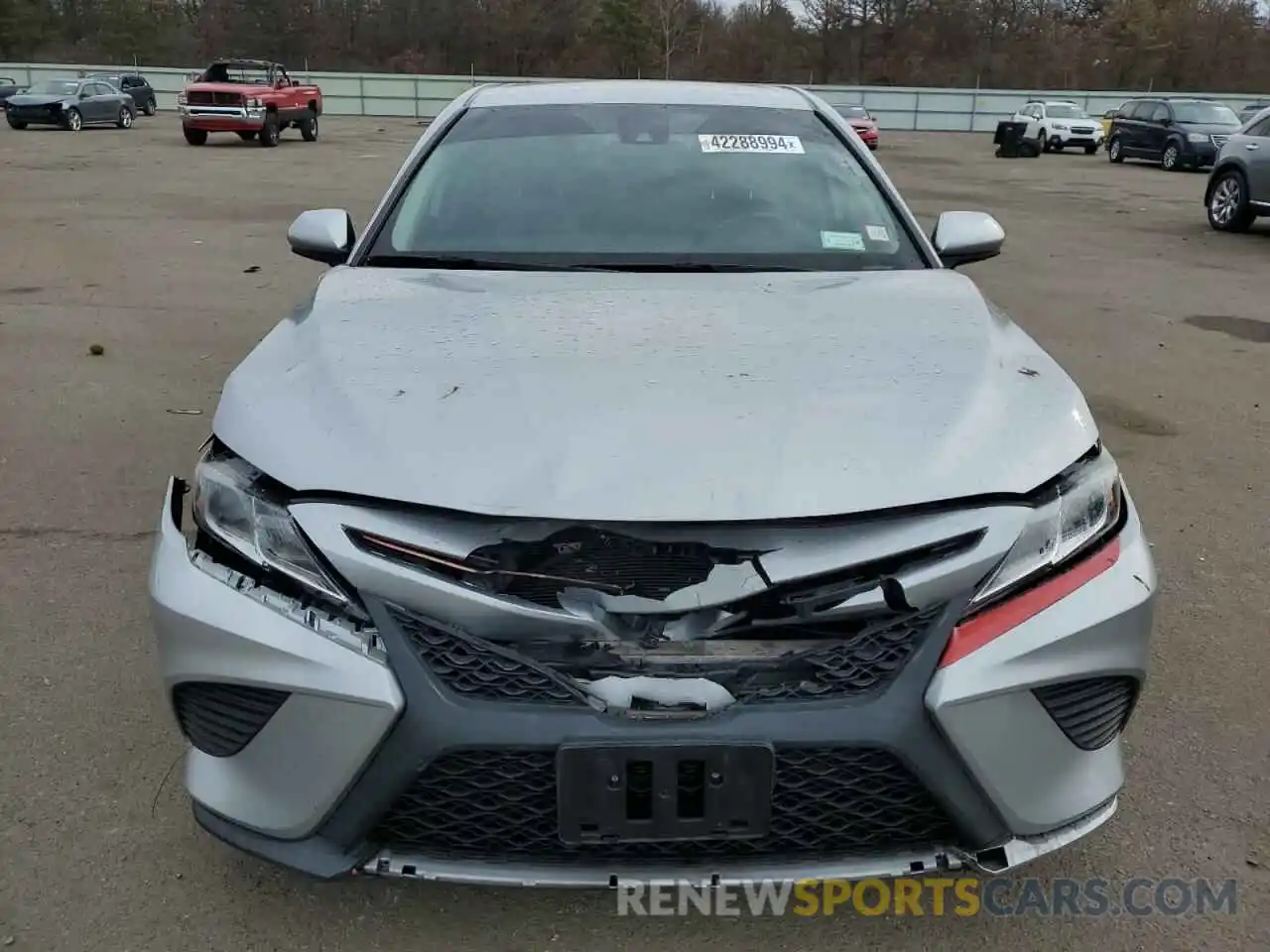 5 Photograph of a damaged car 4T1B11HK3KU807864 TOYOTA CAMRY 2019