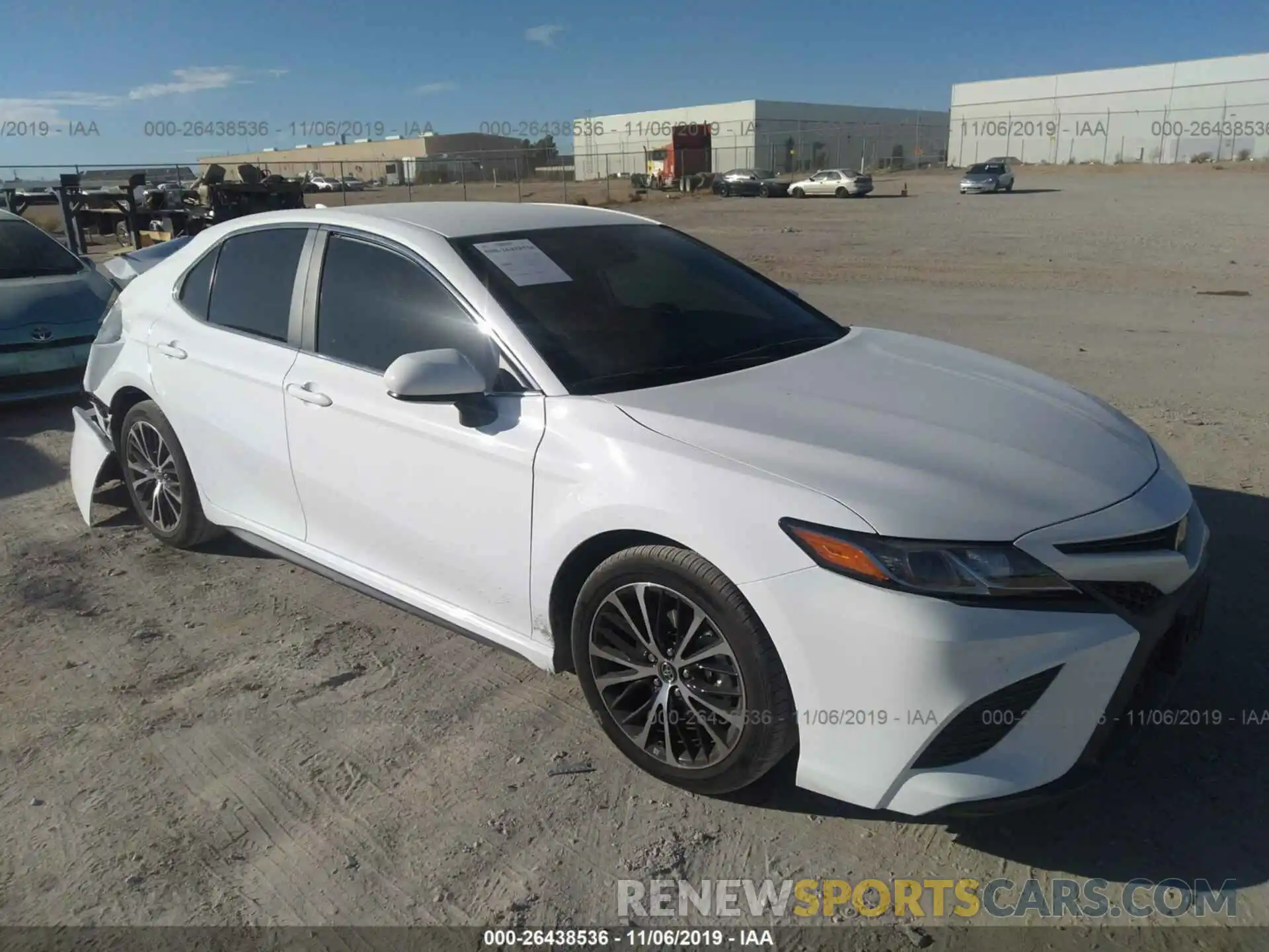 1 Photograph of a damaged car 4T1B11HK3KU808108 TOYOTA CAMRY 2019