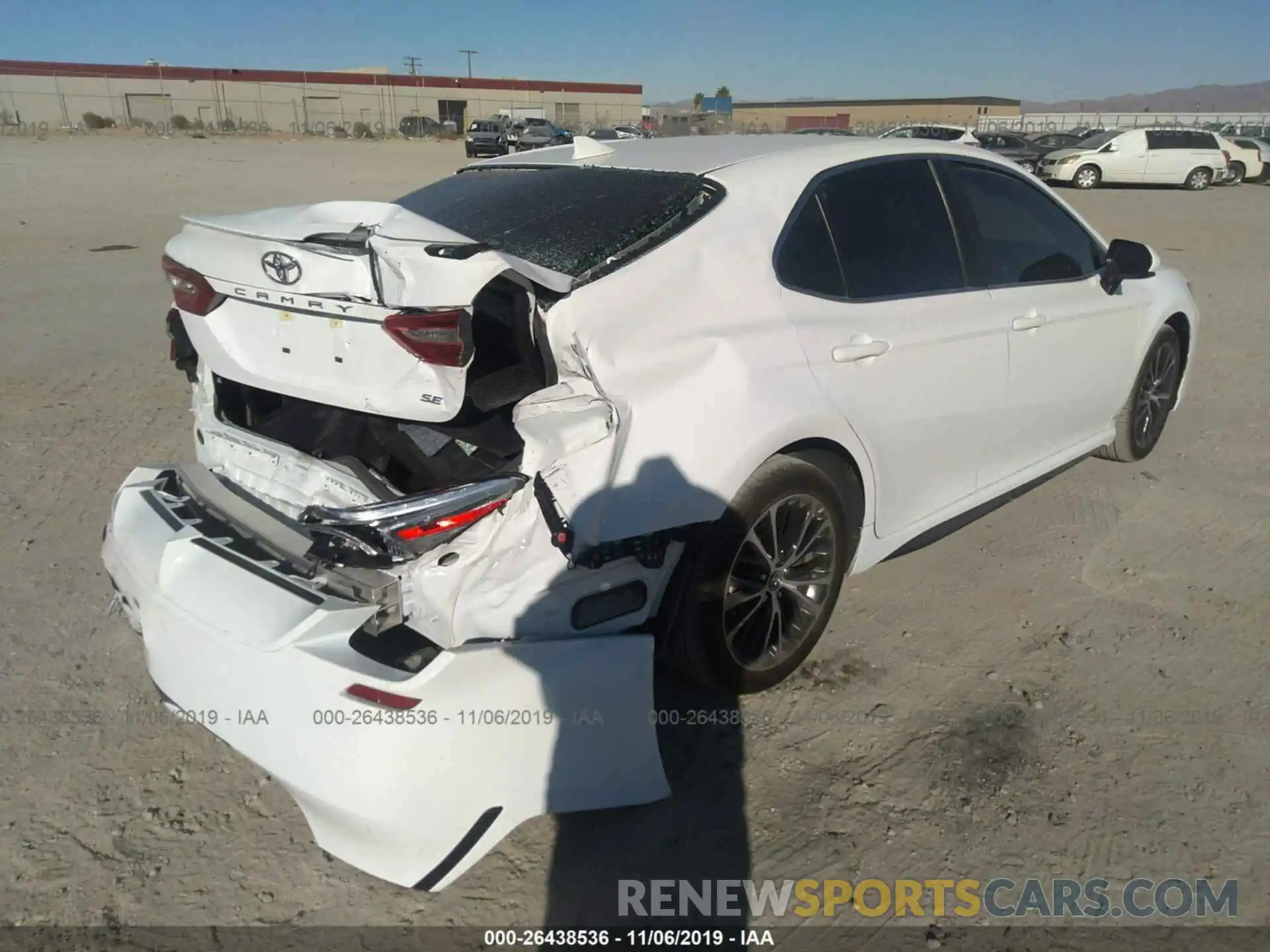 4 Photograph of a damaged car 4T1B11HK3KU808108 TOYOTA CAMRY 2019