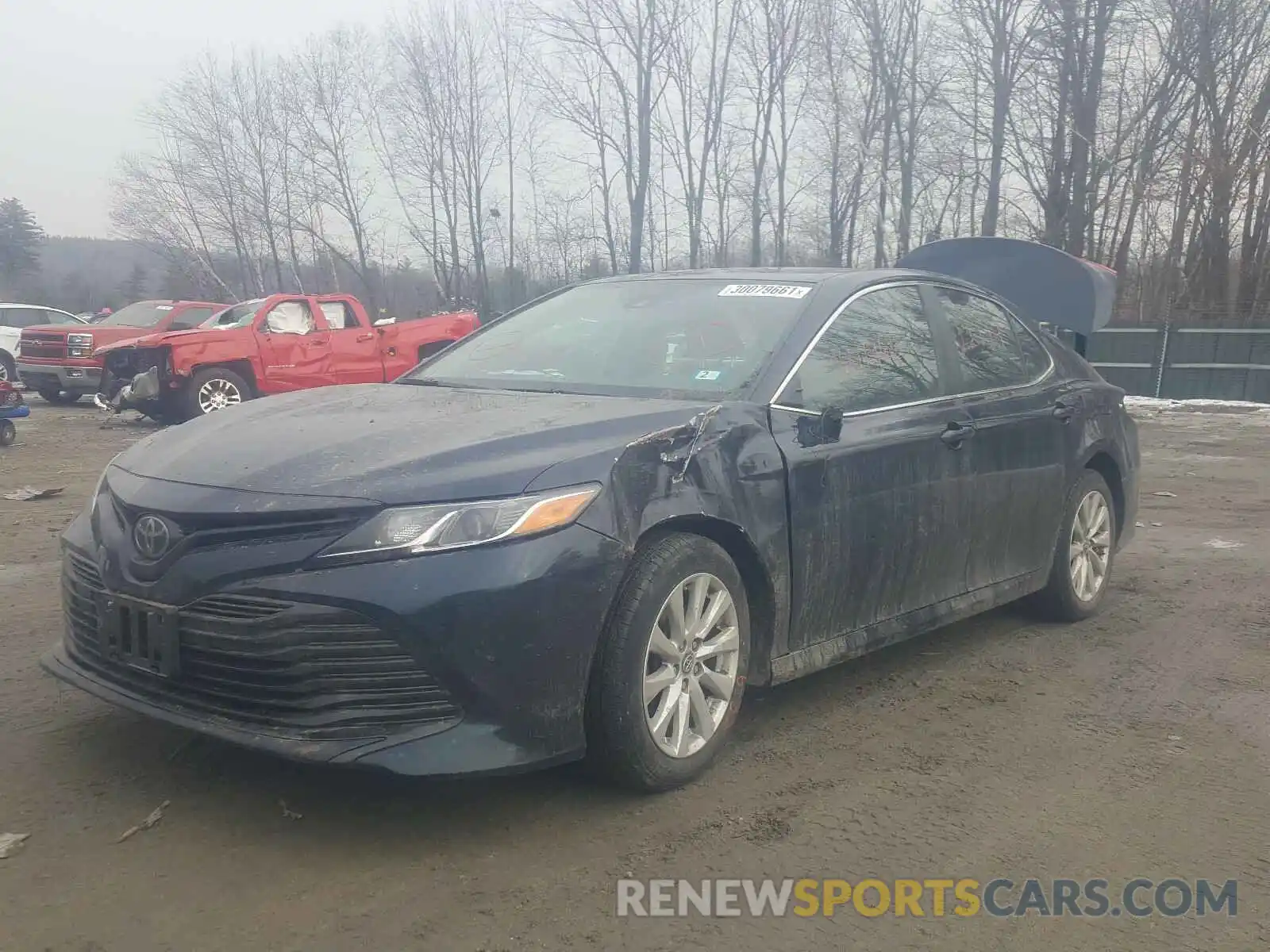 2 Photograph of a damaged car 4T1B11HK3KU808710 TOYOTA CAMRY 2019