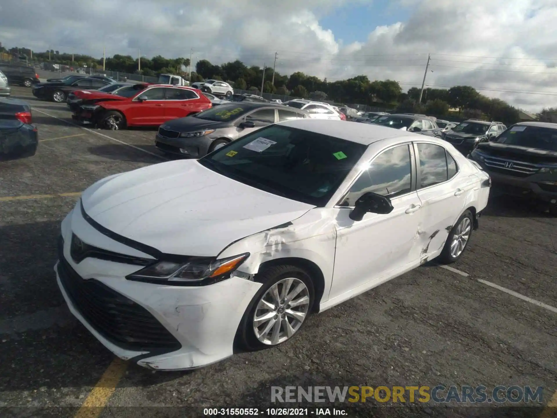 2 Photograph of a damaged car 4T1B11HK3KU808965 TOYOTA CAMRY 2019