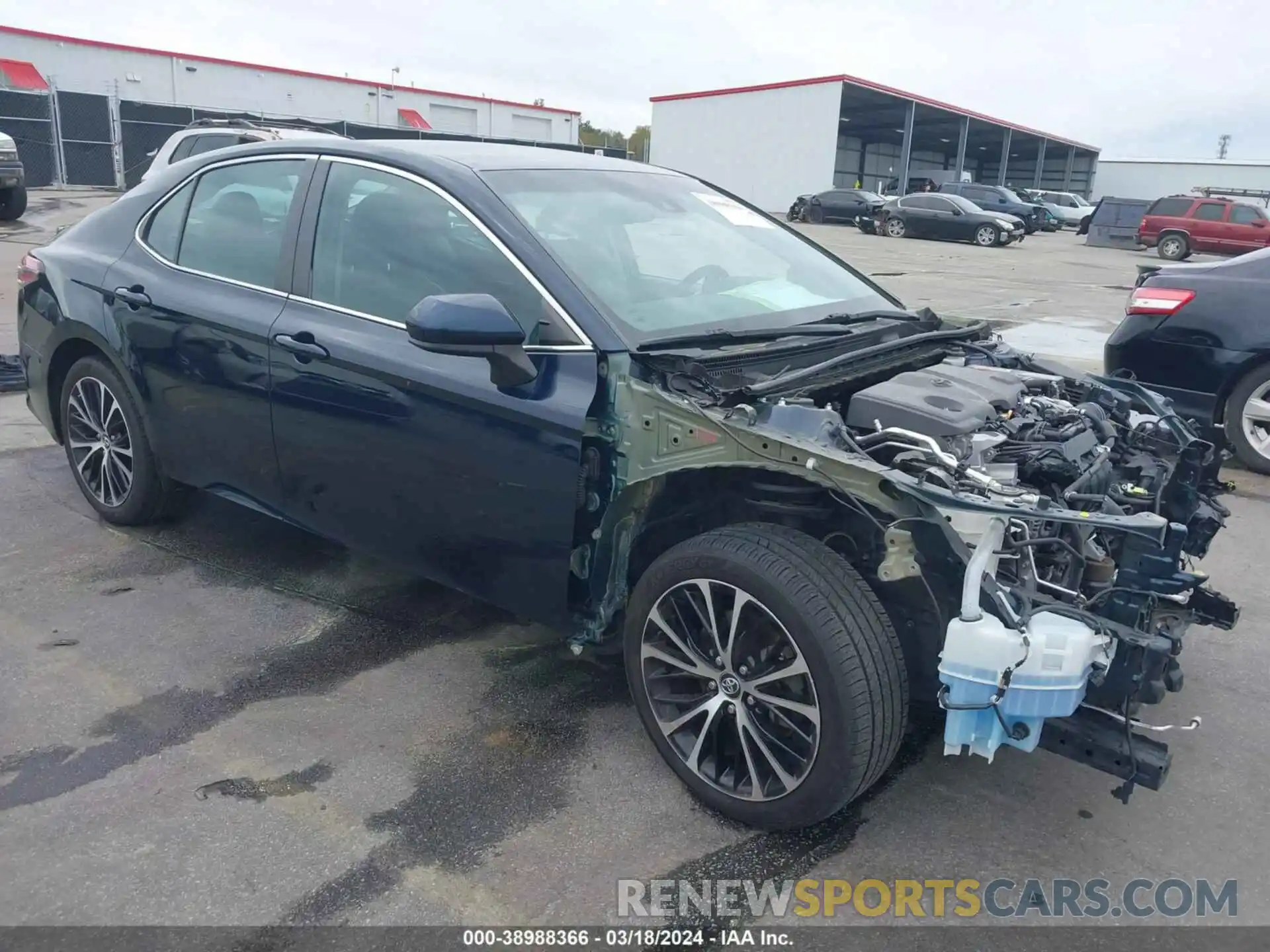 1 Photograph of a damaged car 4T1B11HK3KU810442 TOYOTA CAMRY 2019