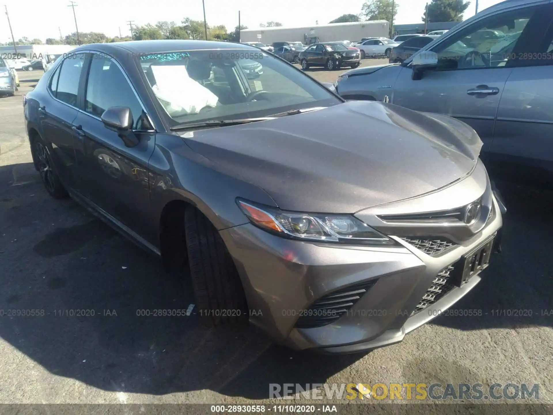 1 Photograph of a damaged car 4T1B11HK3KU812238 TOYOTA CAMRY 2019