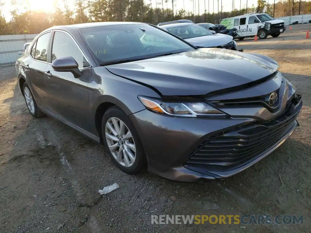 1 Photograph of a damaged car 4T1B11HK3KU812918 TOYOTA CAMRY 2019