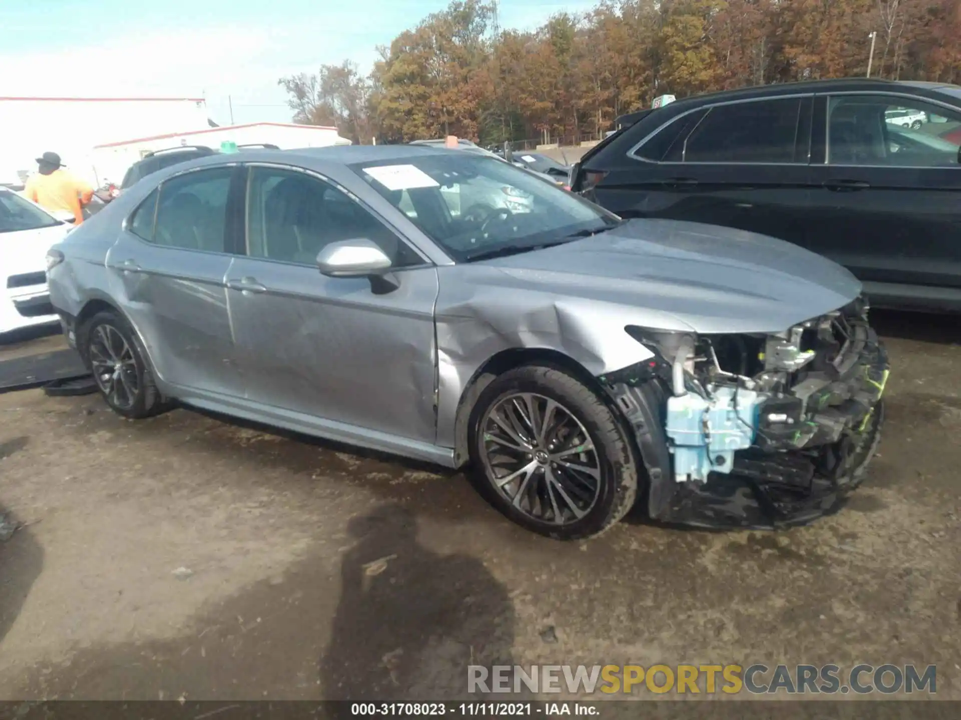 1 Photograph of a damaged car 4T1B11HK3KU813227 TOYOTA CAMRY 2019