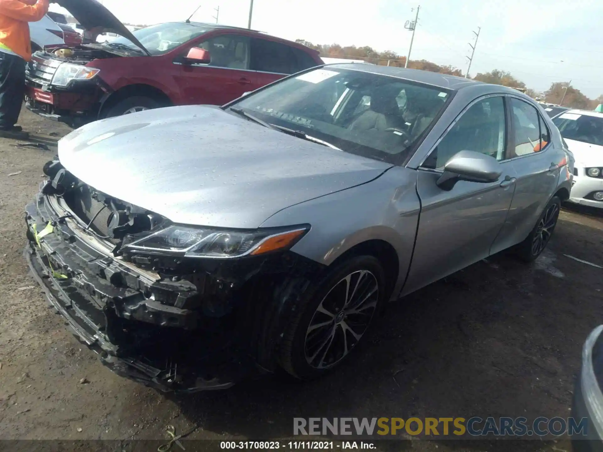 2 Photograph of a damaged car 4T1B11HK3KU813227 TOYOTA CAMRY 2019