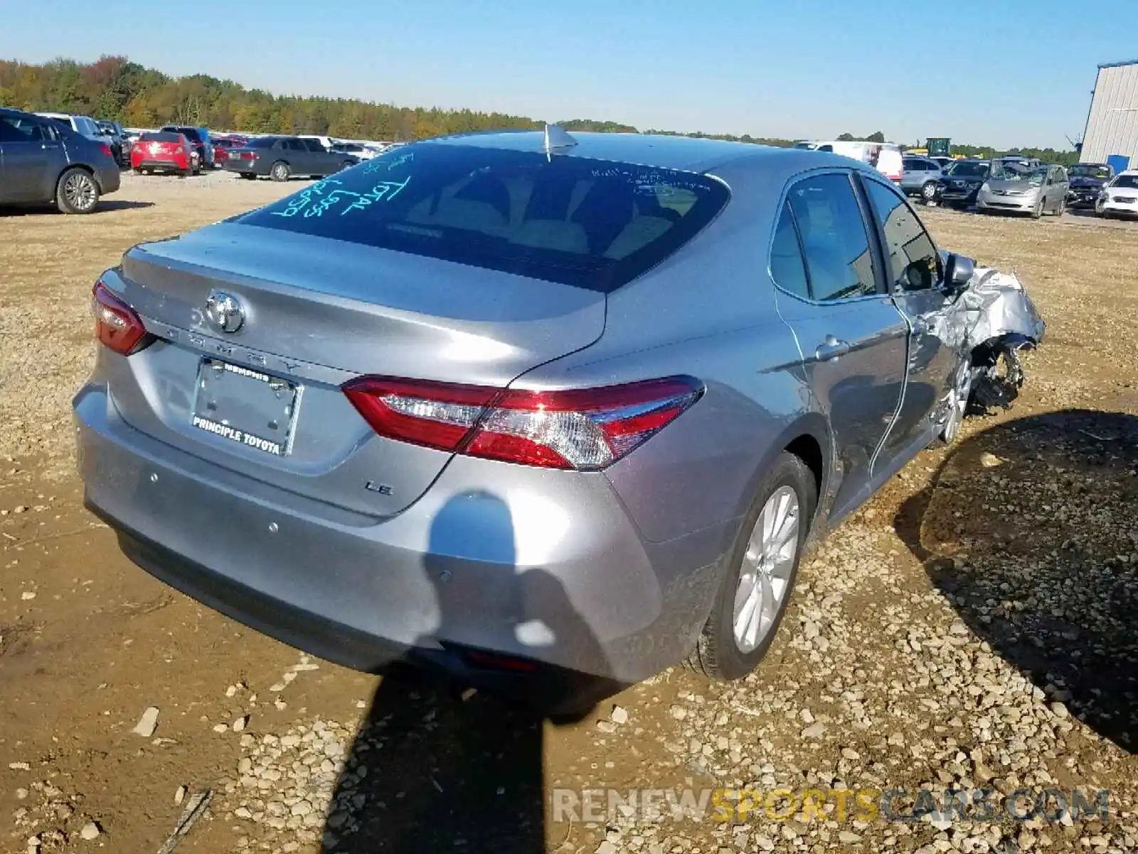 4 Photograph of a damaged car 4T1B11HK3KU814149 TOYOTA CAMRY 2019