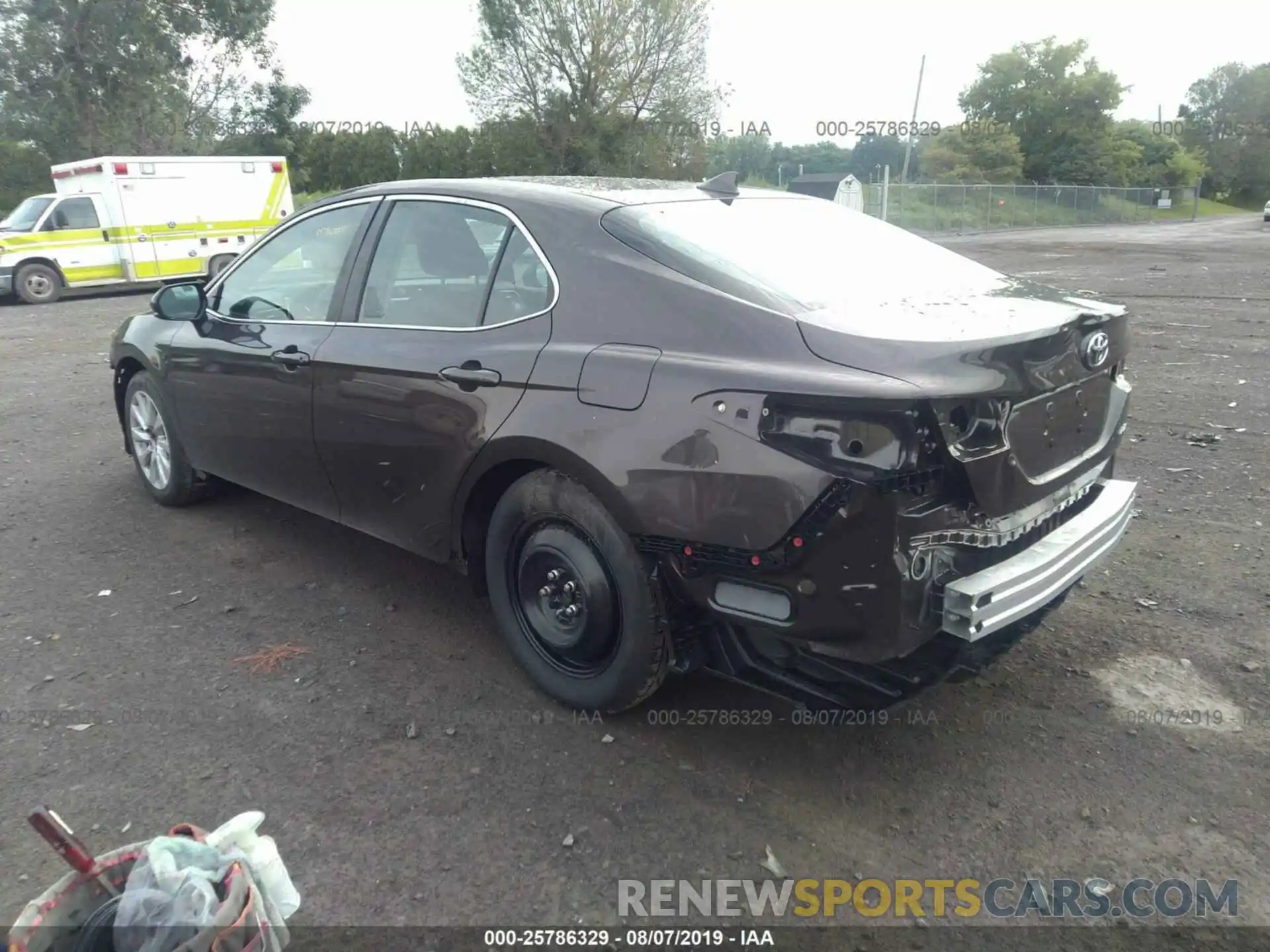 3 Photograph of a damaged car 4T1B11HK3KU814572 TOYOTA CAMRY 2019