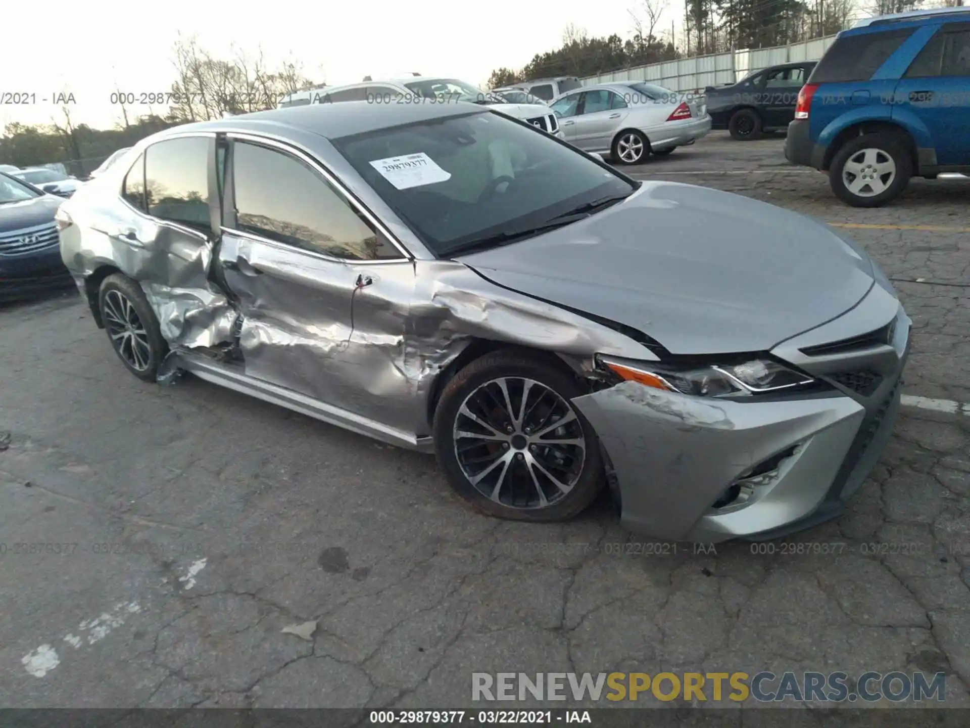 1 Photograph of a damaged car 4T1B11HK3KU815317 TOYOTA CAMRY 2019